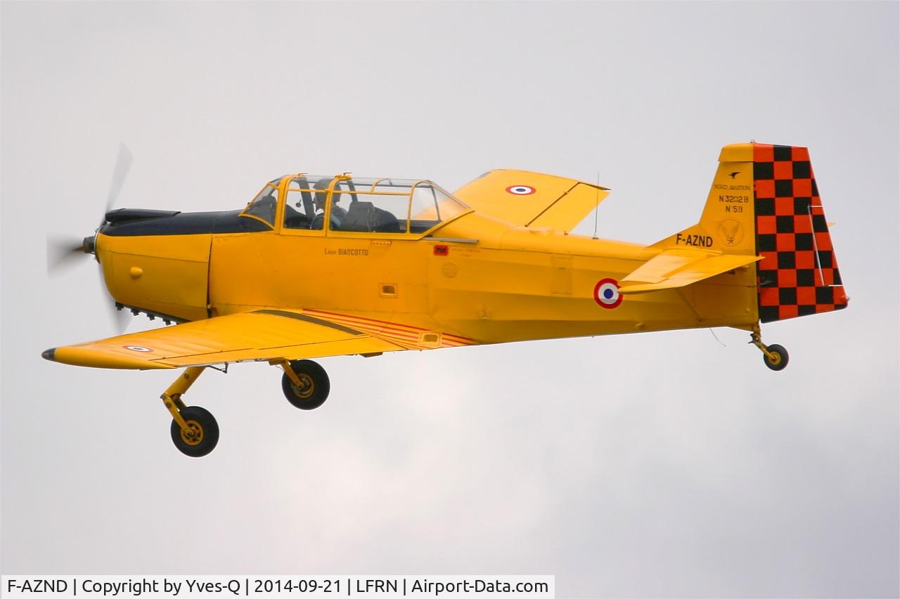 F-AZND, 1961 Nord 3202 Master C/N 59, Nord 3202 Master, On display, Rennes-St Jacques airport (LFRN-RNS) Air show 2014