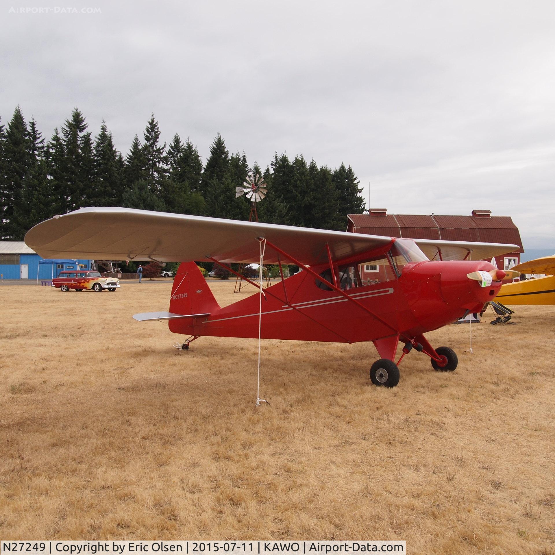 N27249, 1940 Porterfield LP-65 C/N 738, 1940 Porterfield at the 2015 Arlington Fly-In.