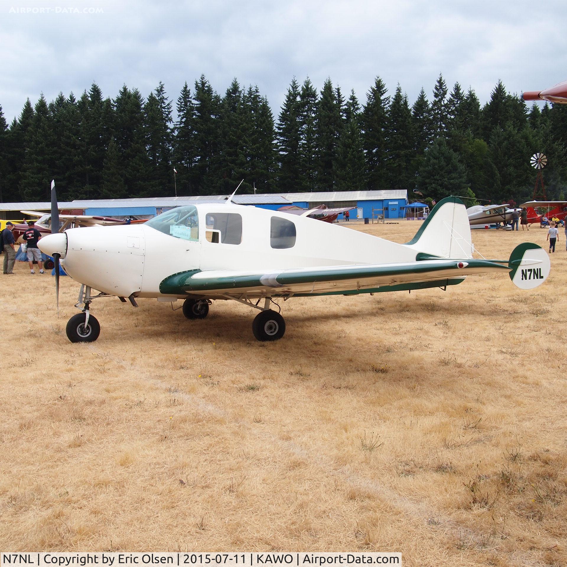 N7NL, 1960 Downer Bellanca 14-19-3 C/N 4206, 1960 Downer Bellanca at the 2015 Arlington Fly-In.