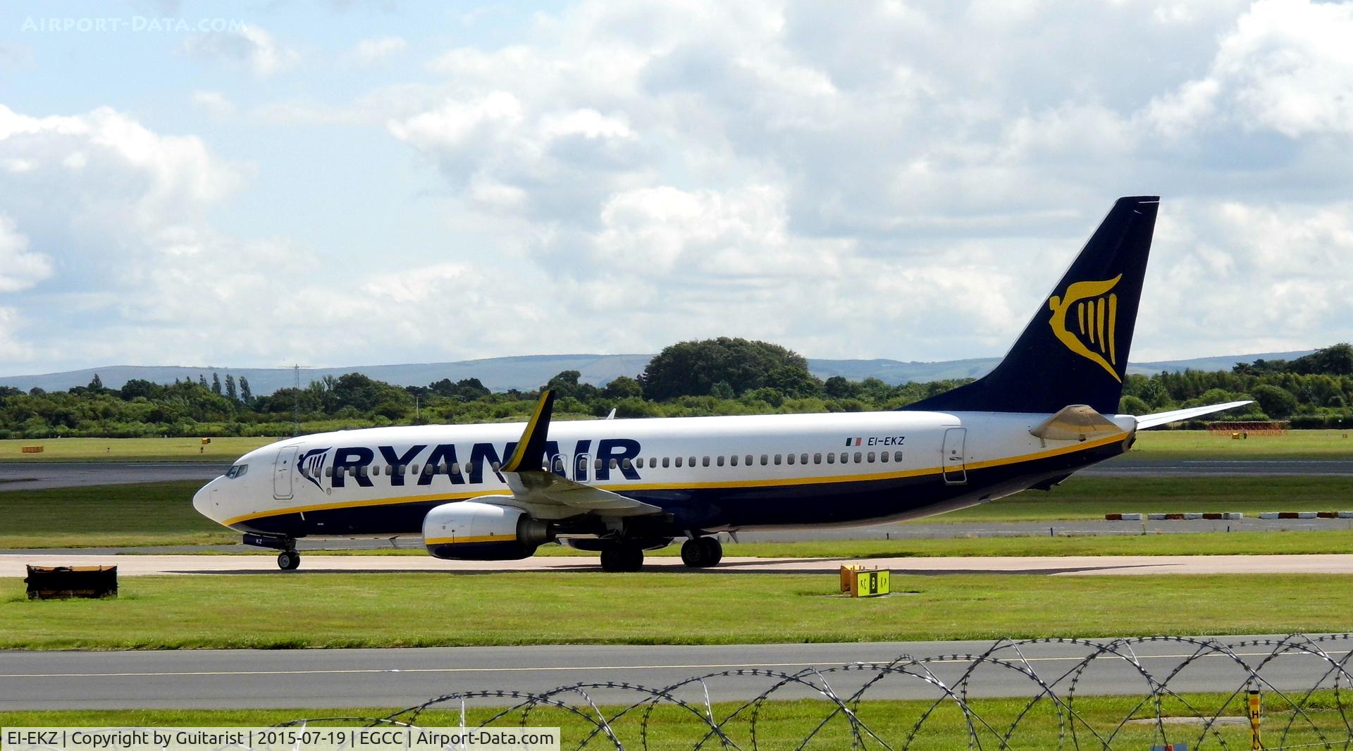 EI-EKZ, 2010 Boeing 737-8AS C/N 38508, At Manchester