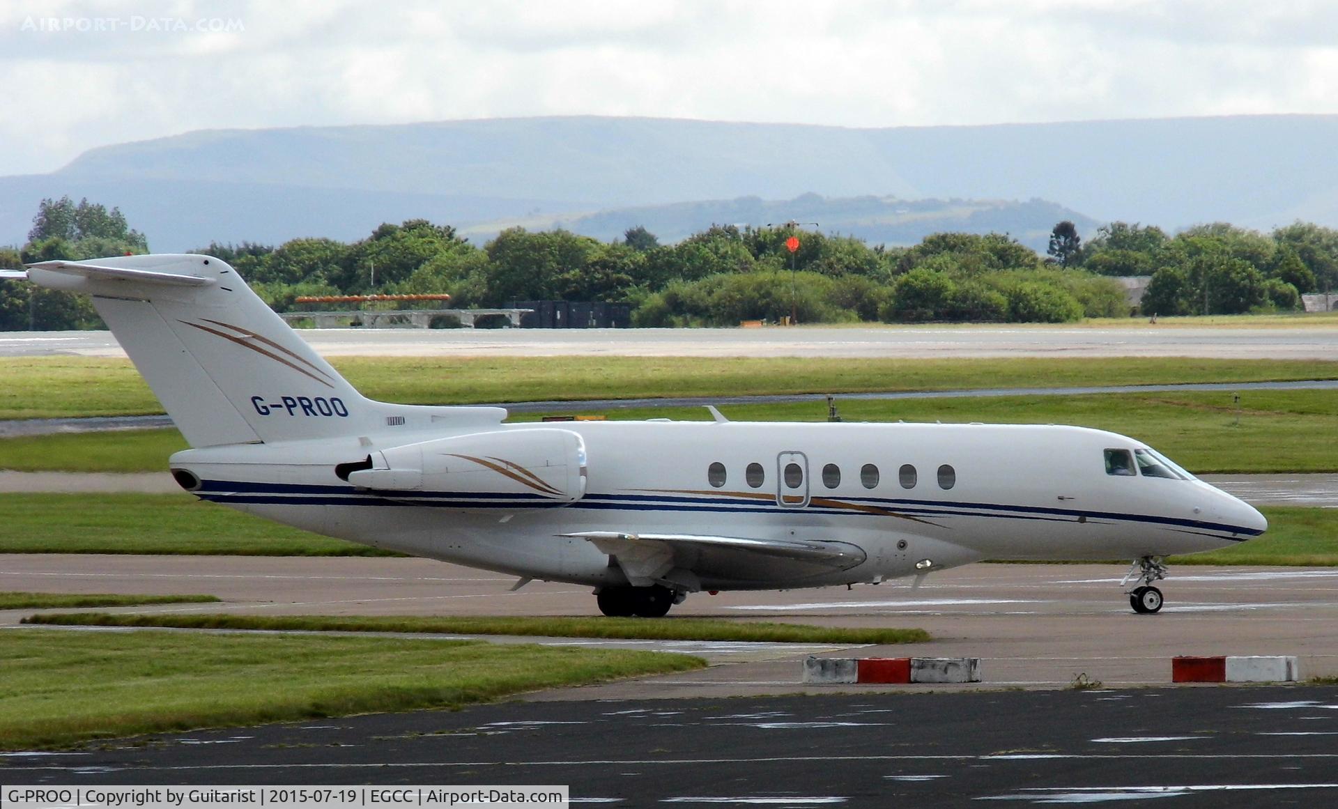 G-PROO, 2009 Hawker Beechcraft 4000 C/N RC-34, At Manchester
