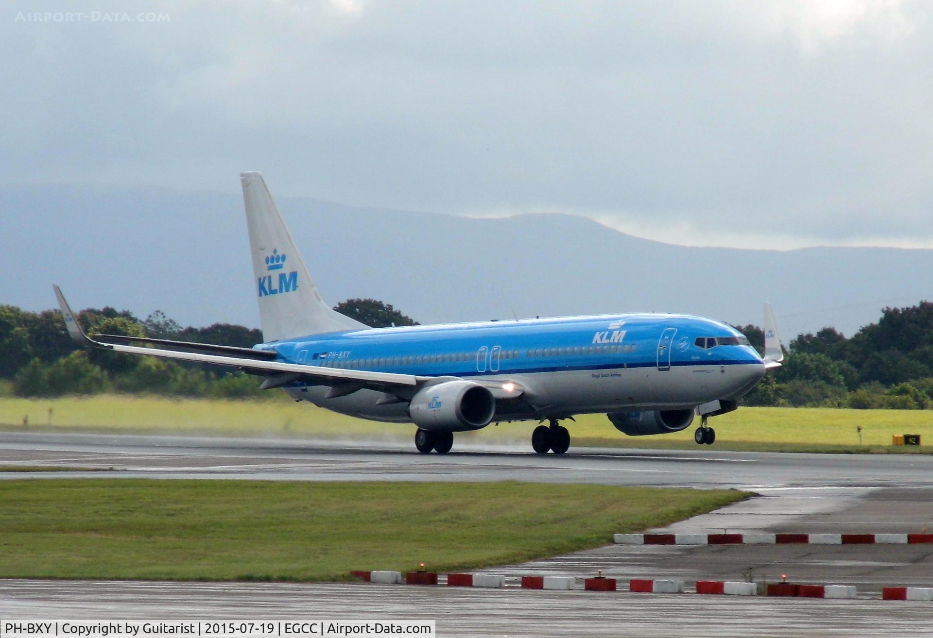 PH-BXY, 2008 Boeing 737-8K2 C/N 30372, At Manchester