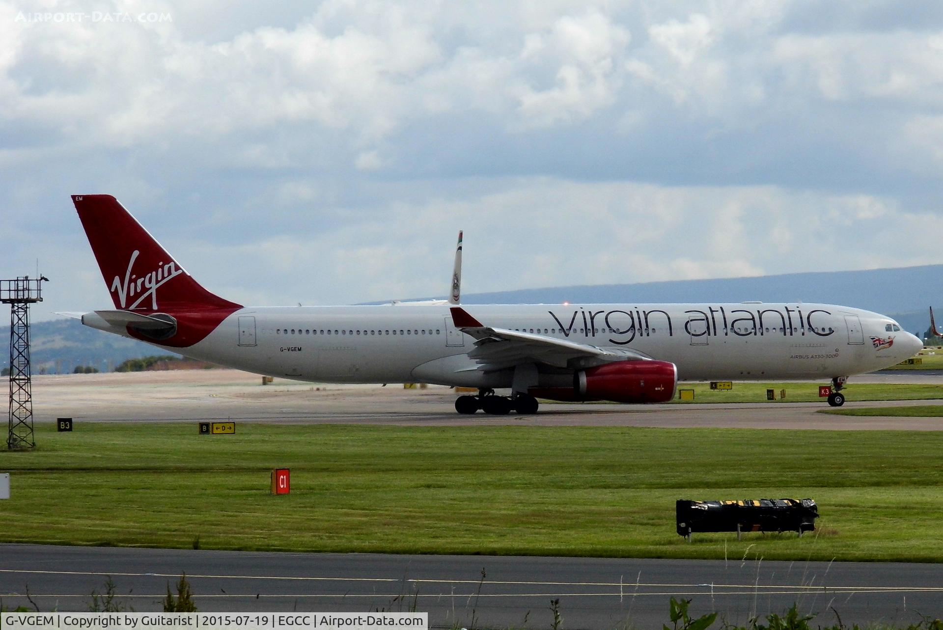 G-VGEM, 2011 Airbus A330-343X C/N 1215, At Manchester