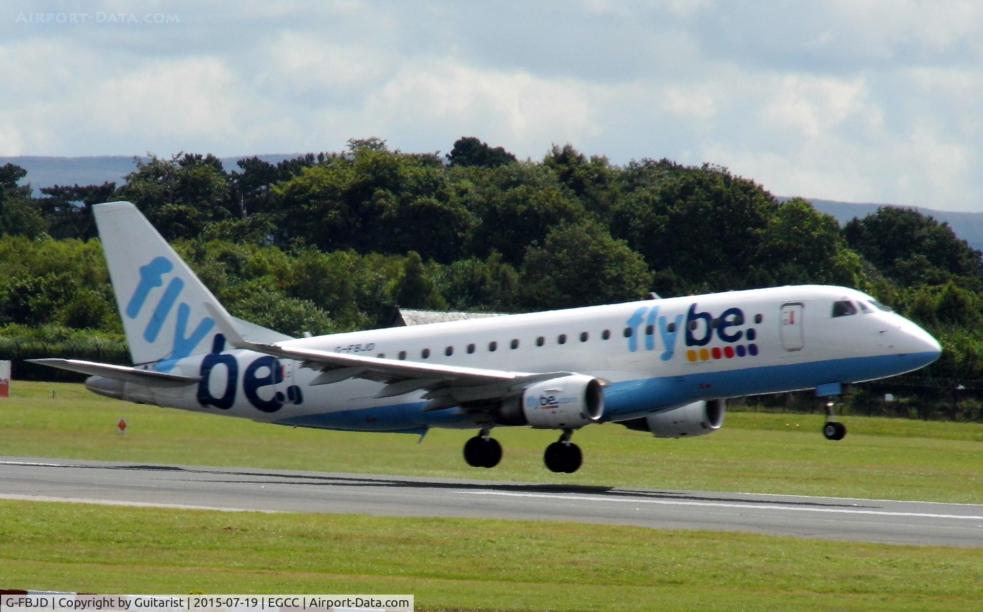 G-FBJD, 2011 Embraer 175STD (ERJ-170-200) C/N 17000329, At Manchester