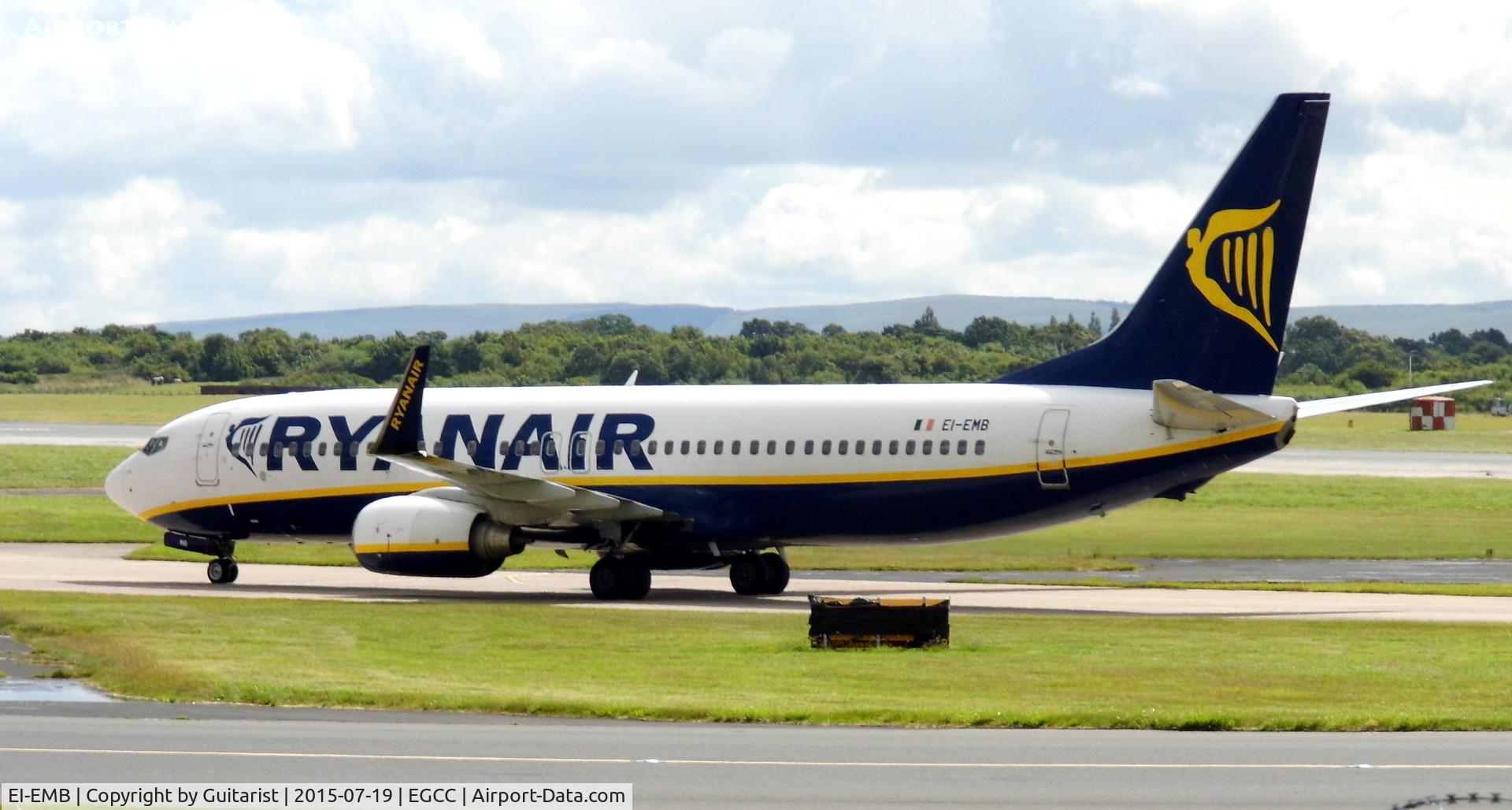 EI-EMB, 2010 Boeing 737-8AS C/N 38511, At Manchester