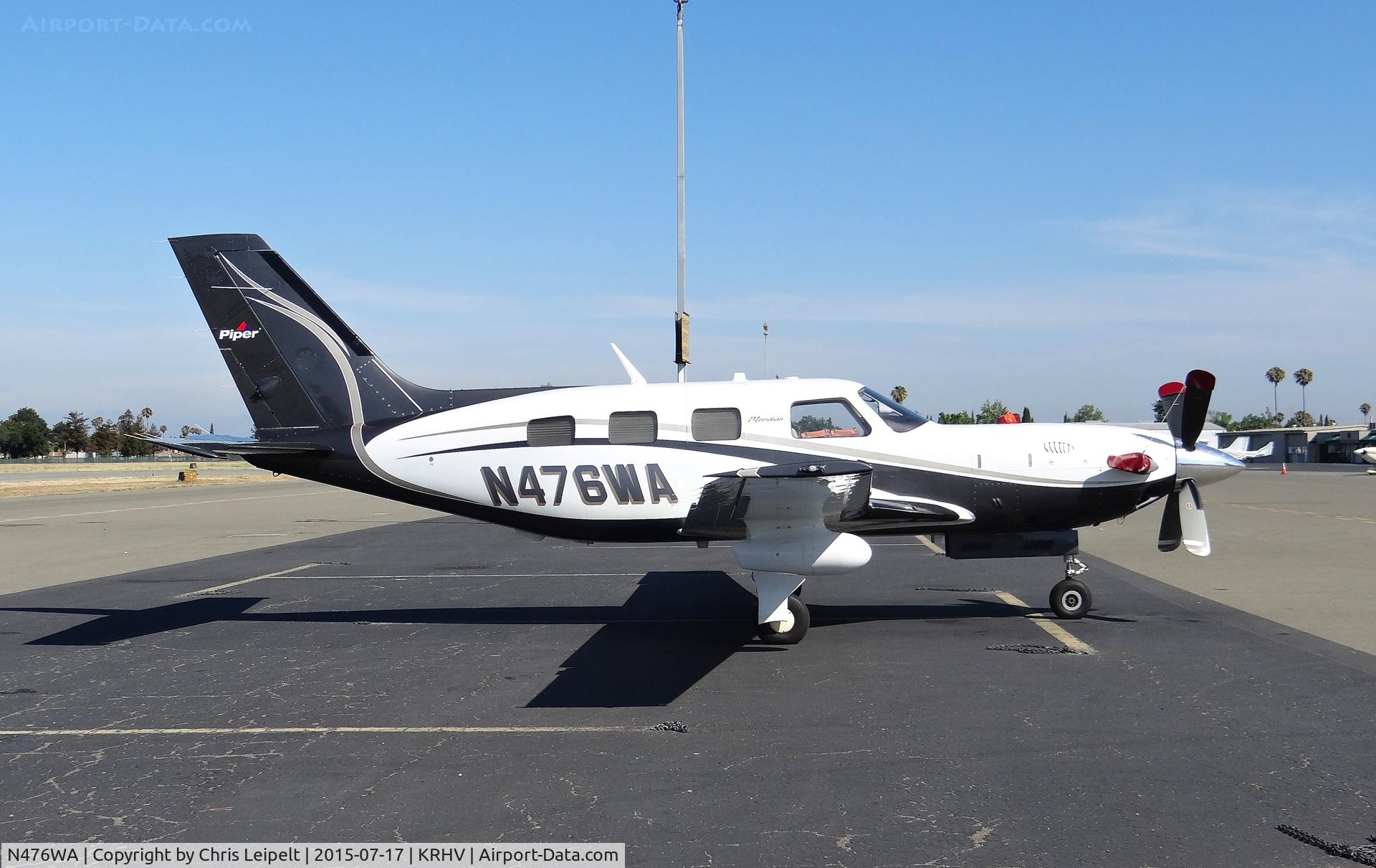 N476WA, Piper PA-46-500TP Meridian C/N 4697476, BDQ Properties LLC (Placerville, CA) Piper Meridian visiting Reid Hillview Airport, CA.