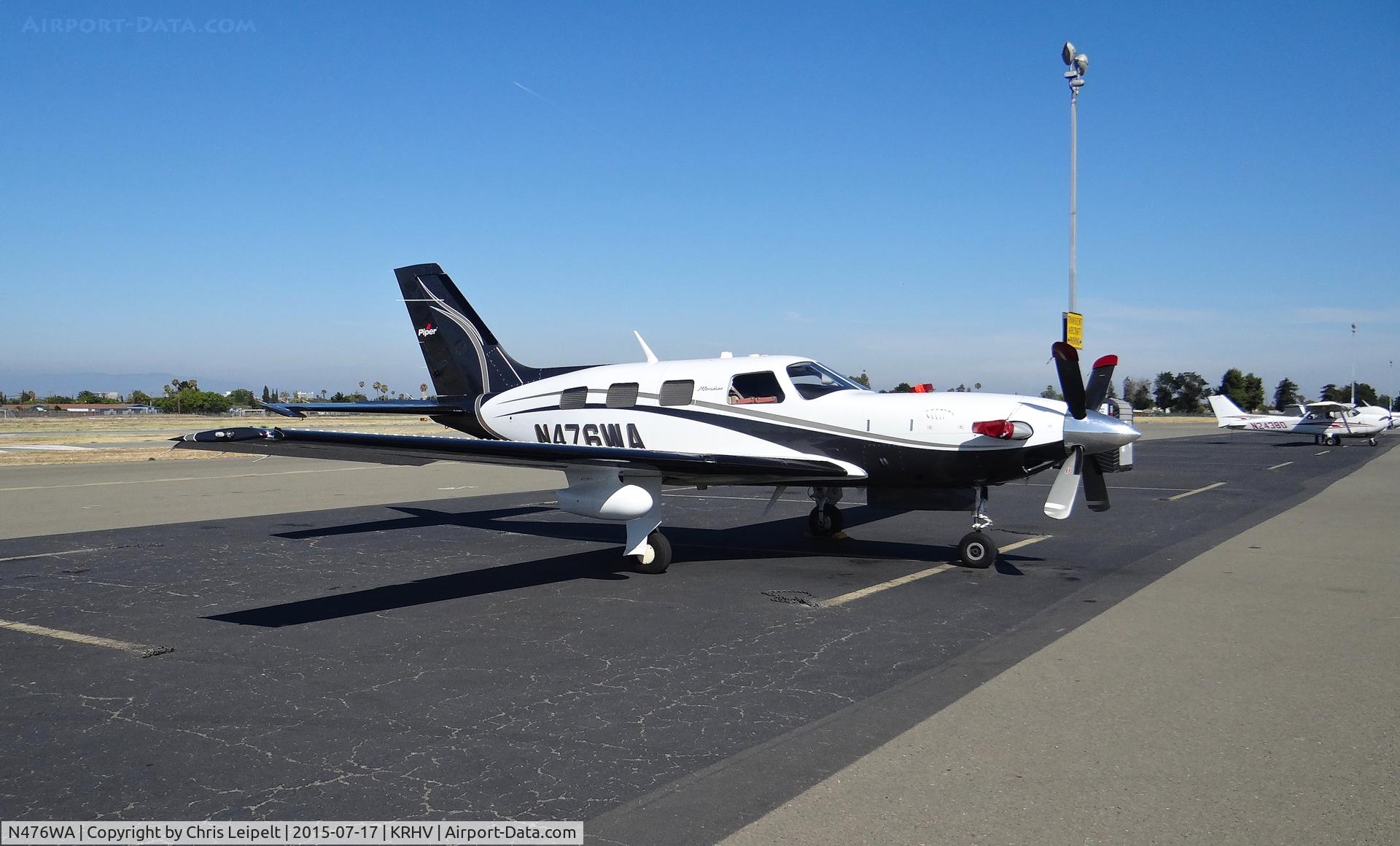 N476WA, Piper PA-46-500TP Meridian C/N 4697476, BDQ Properties LLC (Placerville, CA) Piper Meridian visiting Reid Hillview Airport, CA.