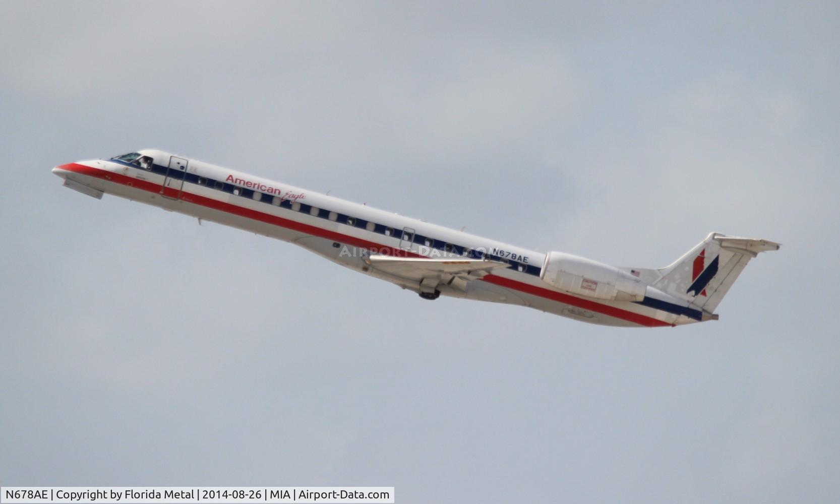 N678AE, 2004 Embraer ERJ-145LR (EMB-145LR) C/N 14500813, Eagle