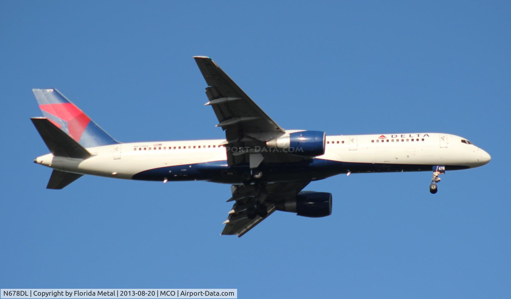 N678DL, 1998 Boeing 757-232 C/N 25983, Delta