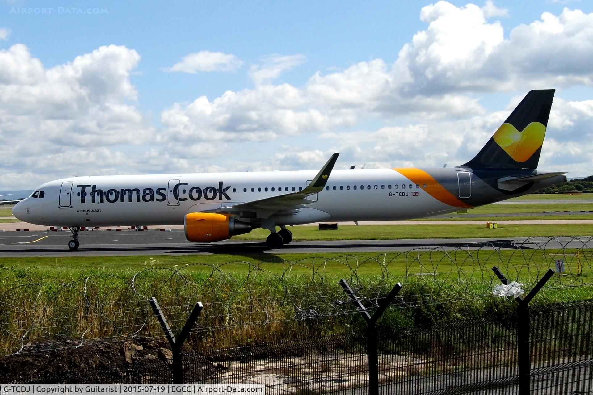 G-TCDJ, 2015 Airbus A321-211 C/N 6526, At Manchester