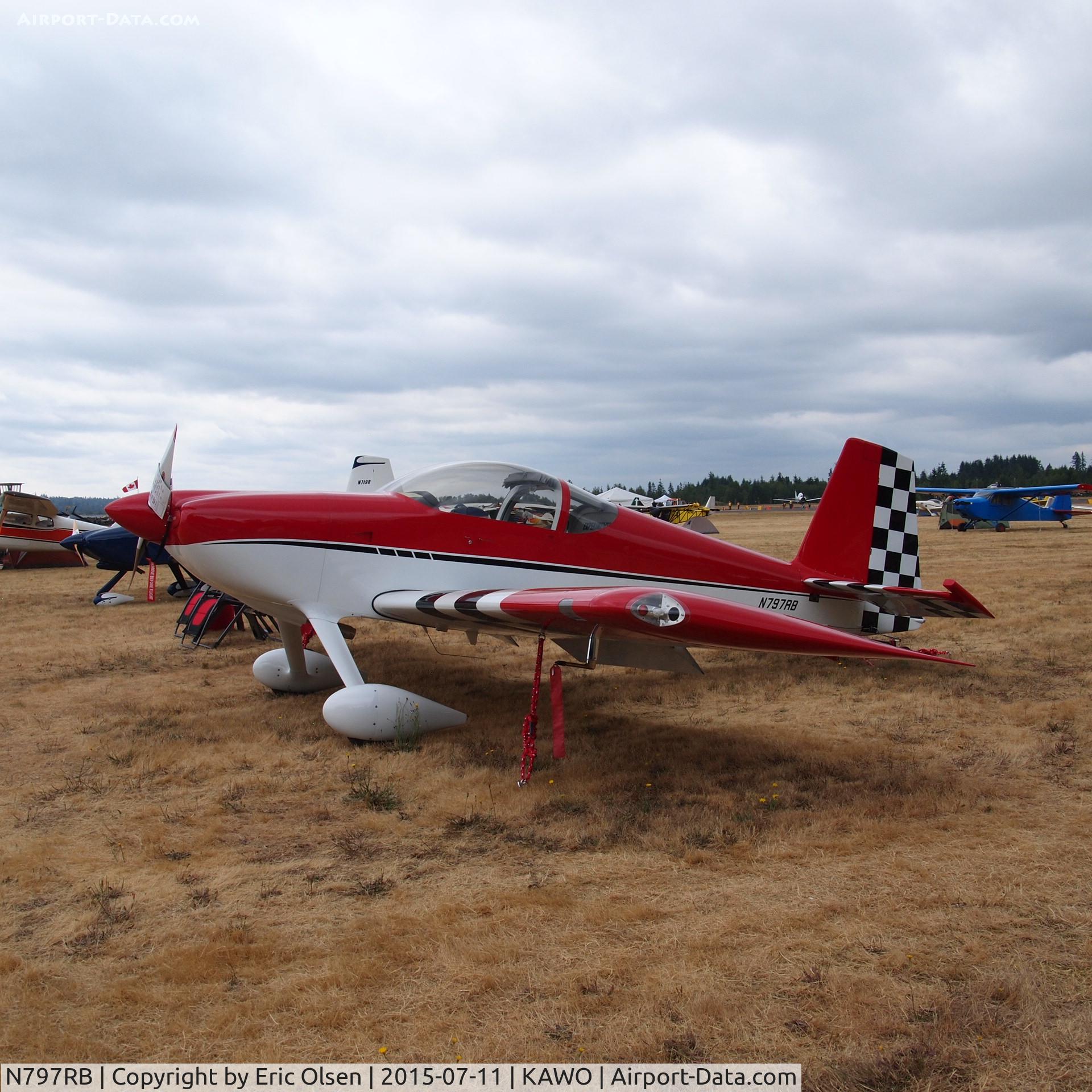 N797RB, 2010 Vans RV-7 C/N 71347, 2010 Vans RV-7 at the 2015 Arlington Fly-In.