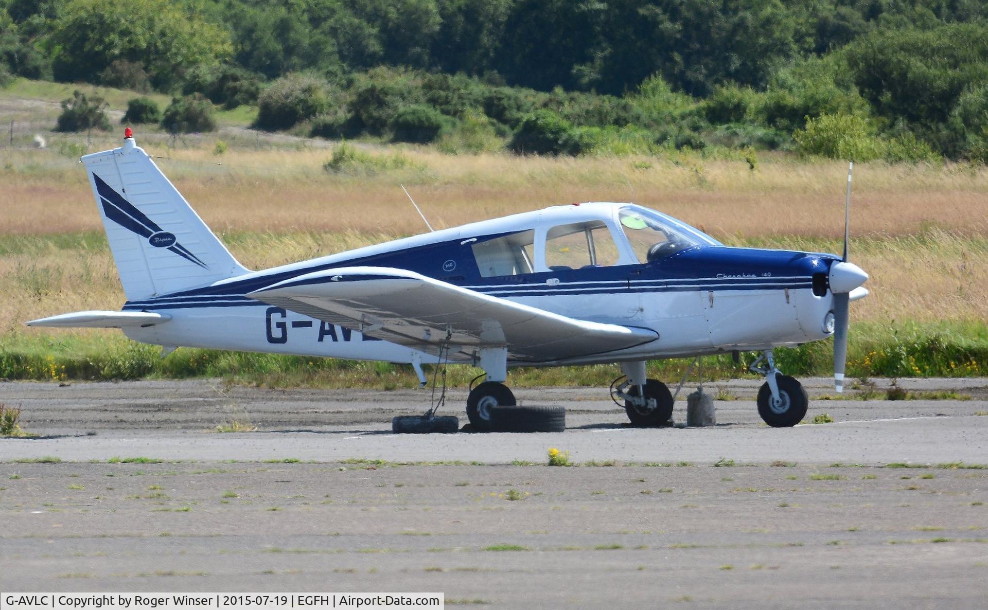 G-AVLC, 1967 Piper PA-28-140 Cherokee C/N 28-23178, Visiting Piper Cherokee.