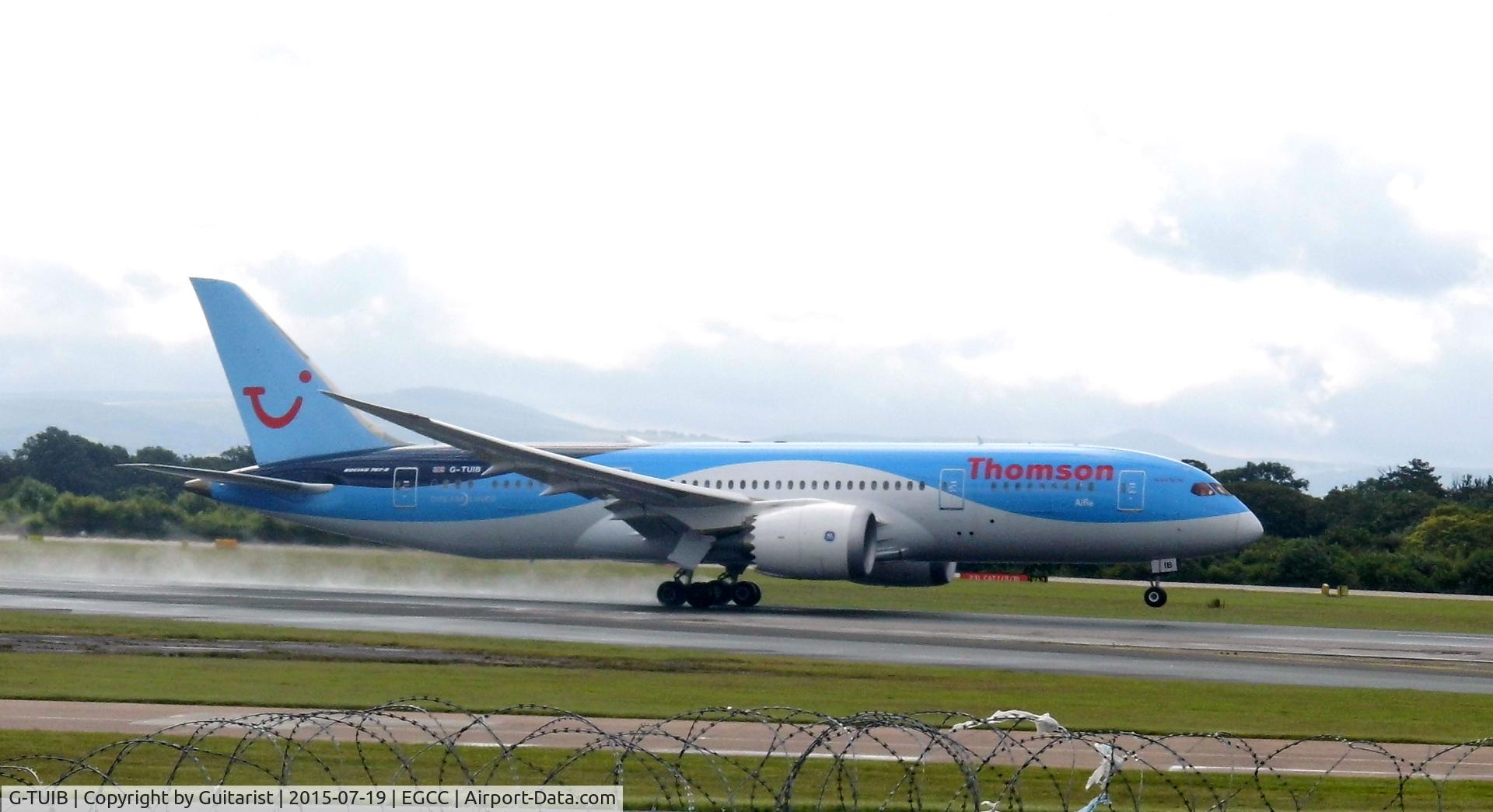 G-TUIB, 2013 Boeing 787-8 Dreamliner C/N 34423, At Manchester