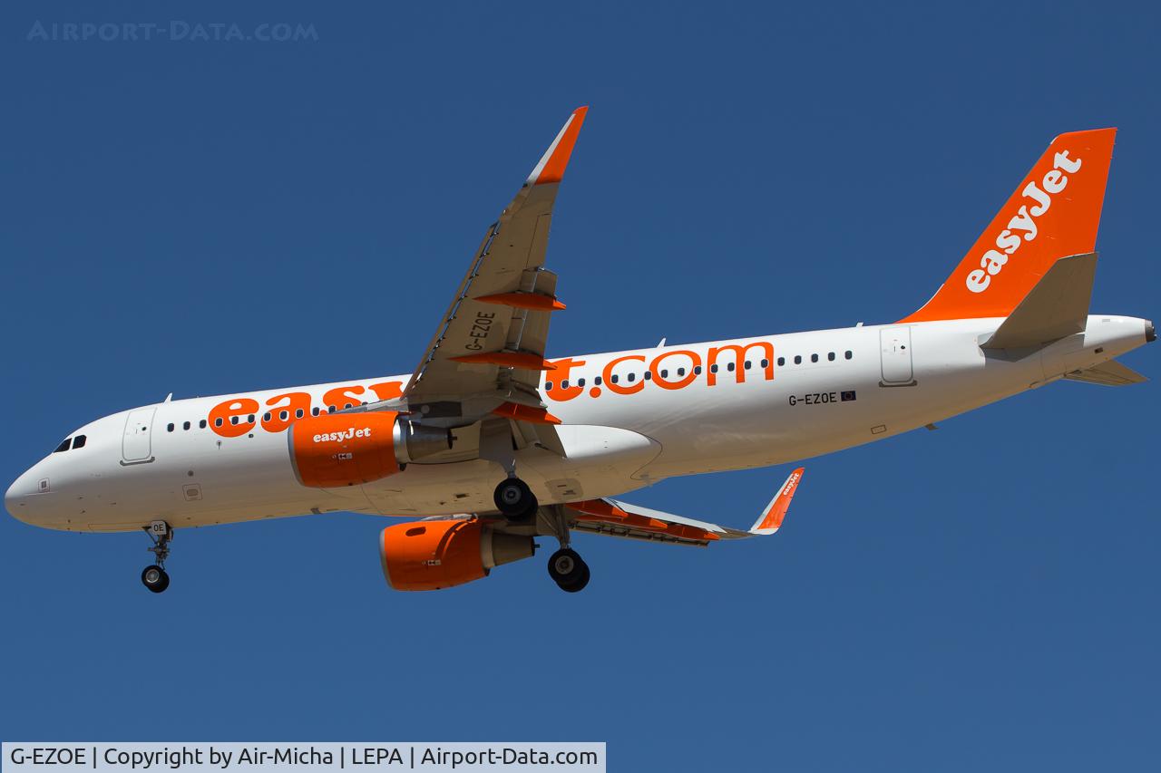 G-EZOE, 2015 Airbus A320-214 C/N 6509, EasyJet