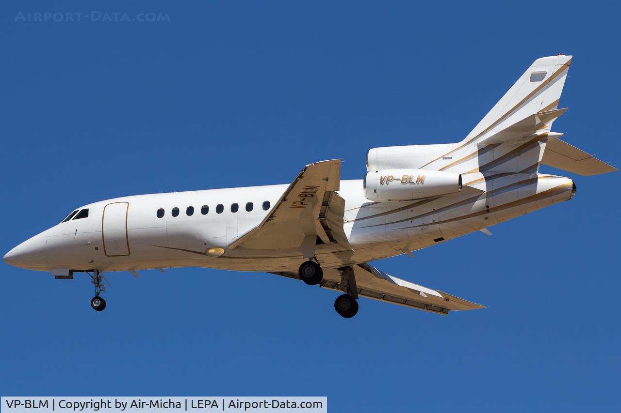 VP-BLM, 1989 Dassault Falcon 900 C/N 72, Monarch Genaral Aviation Ltd.