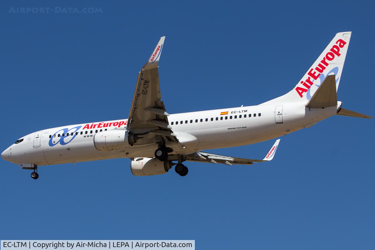 EC-LTM, 2012 Boeing 737-85P C/N 36591, Air Europa