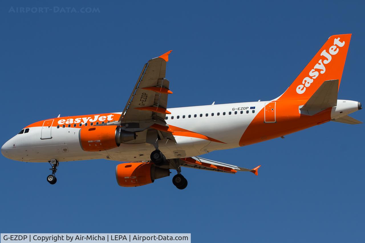 G-EZDP, 2008 Airbus A319-111 C/N 3675, EasyJet