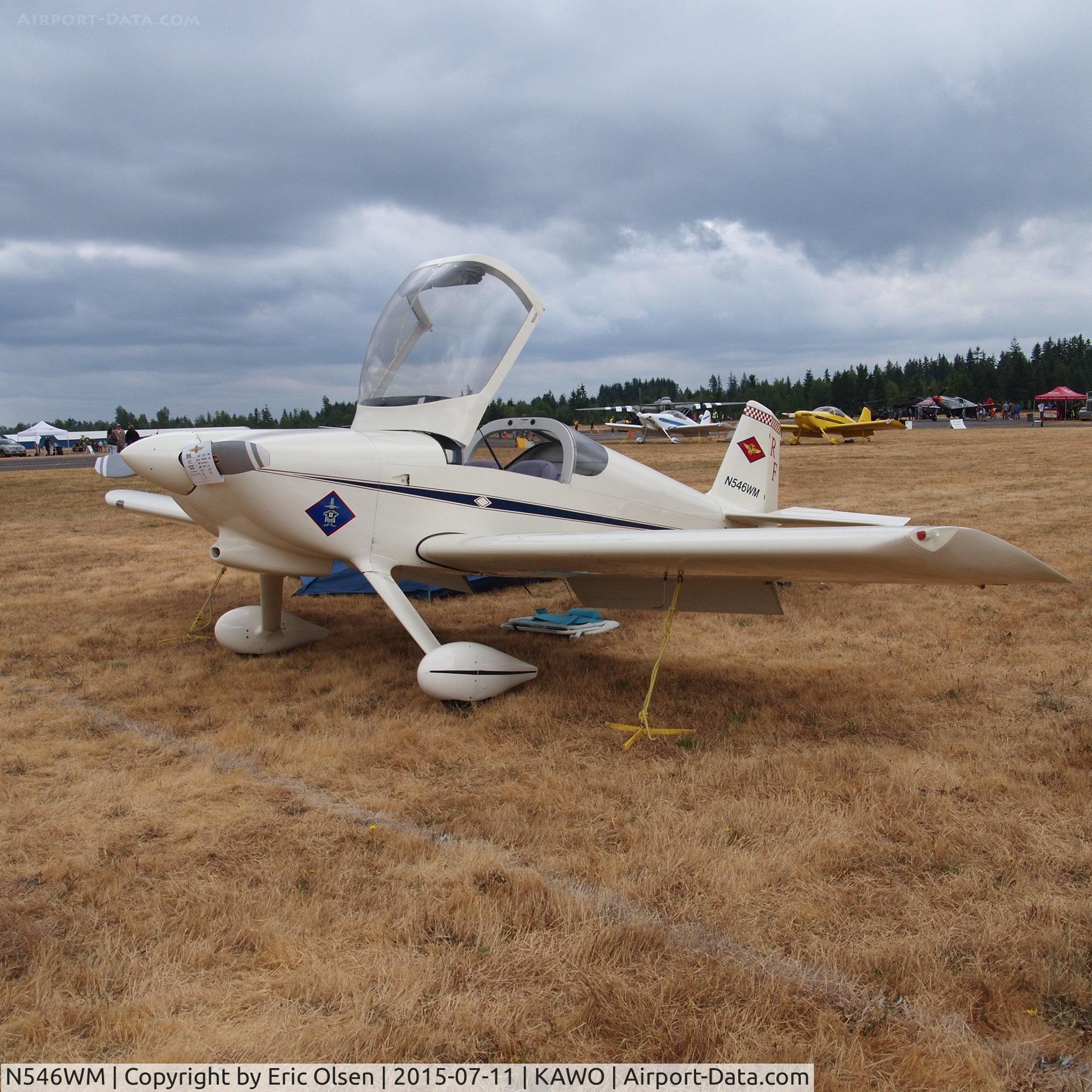 N546WM, 2001 Vans RV-6 C/N 24423, 2001 Vans RV-6 at the 2015 Arlington Fly-In.