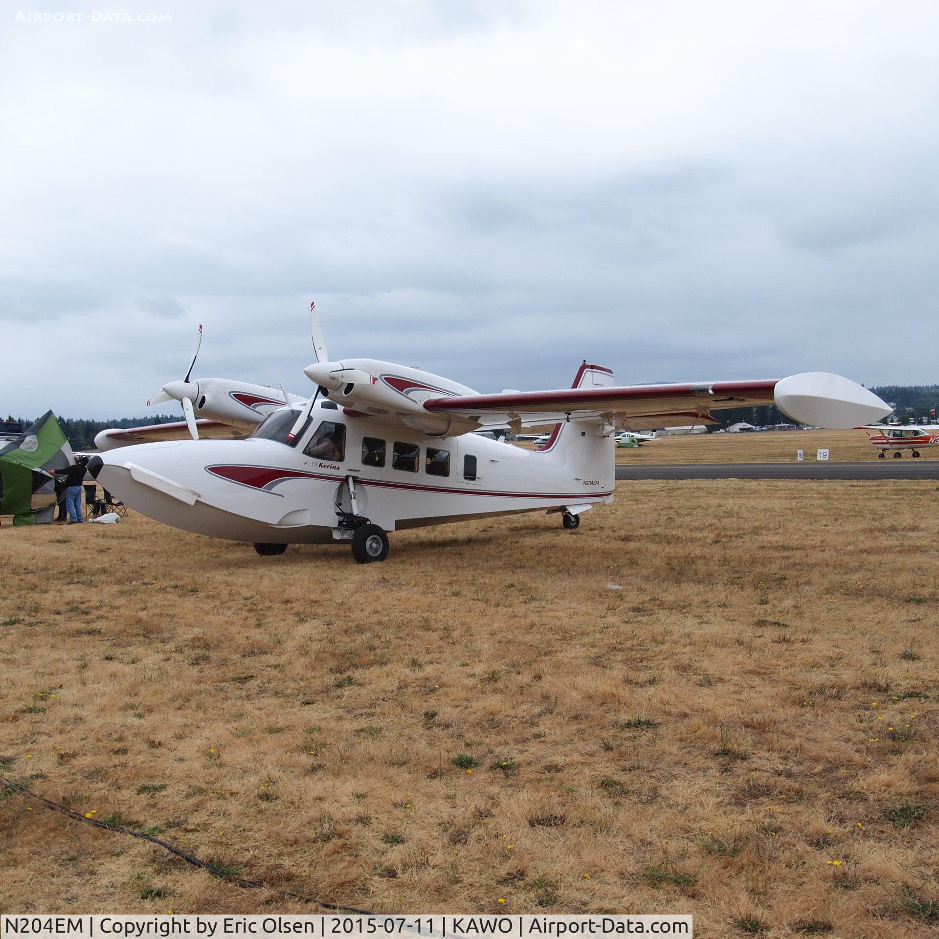N204EM, 2006 Ellison-Mahon Gweduck C/N 001, Ellison-Mahon Gweduck  at the 2015 Arlington Fly-In.
