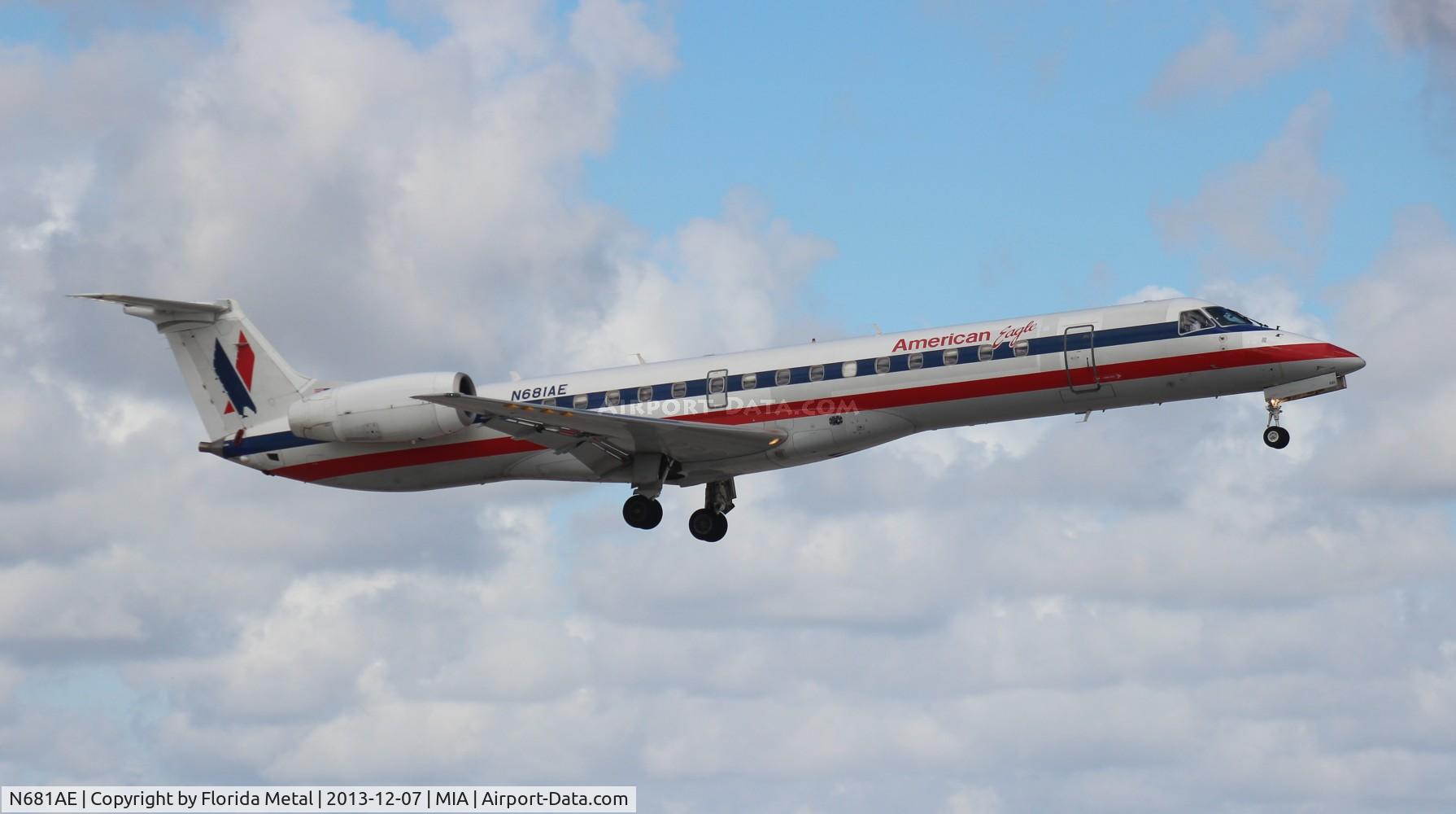 N681AE, 2004 Embraer ERJ-145LR (EMB-145LR) C/N 14500824, Eagle
