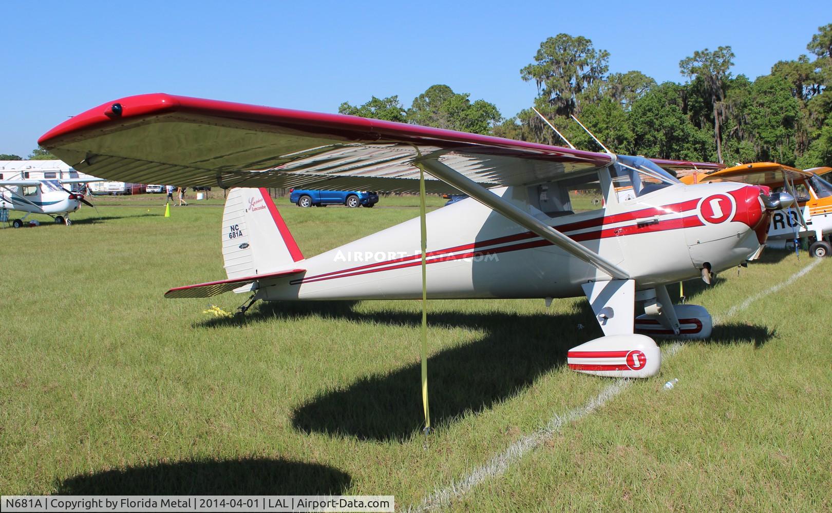 N681A, 1948 Luscombe 8A C/N 5872, Luscombe 8A