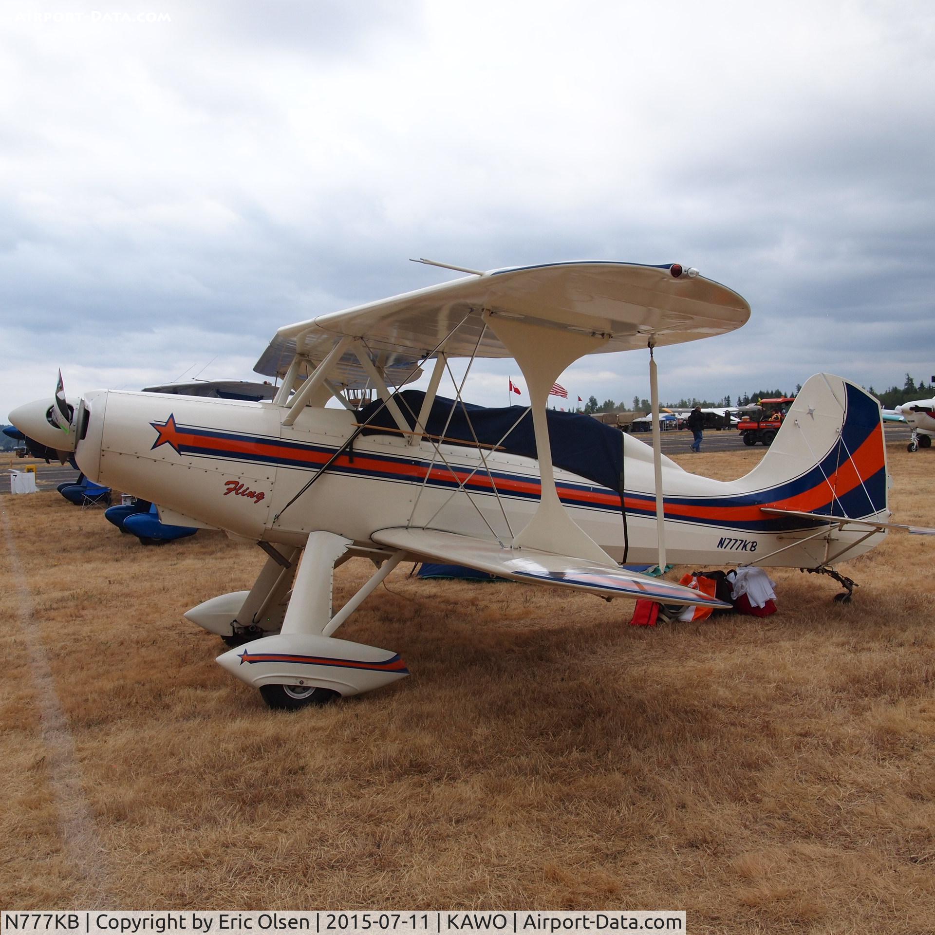 N777KB, 1979 Stolp SA-300 Starduster Too C/N S-300-KB-1, 1979 Starduster at the 2015 Arlington Fly-In.