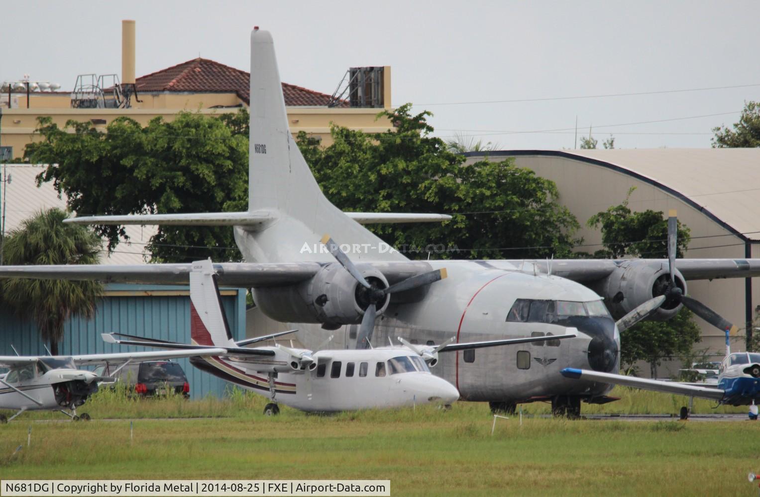 N681DG, 1954 Fairchild C-123K (C-123B Provider) C/N 20130, C-123K