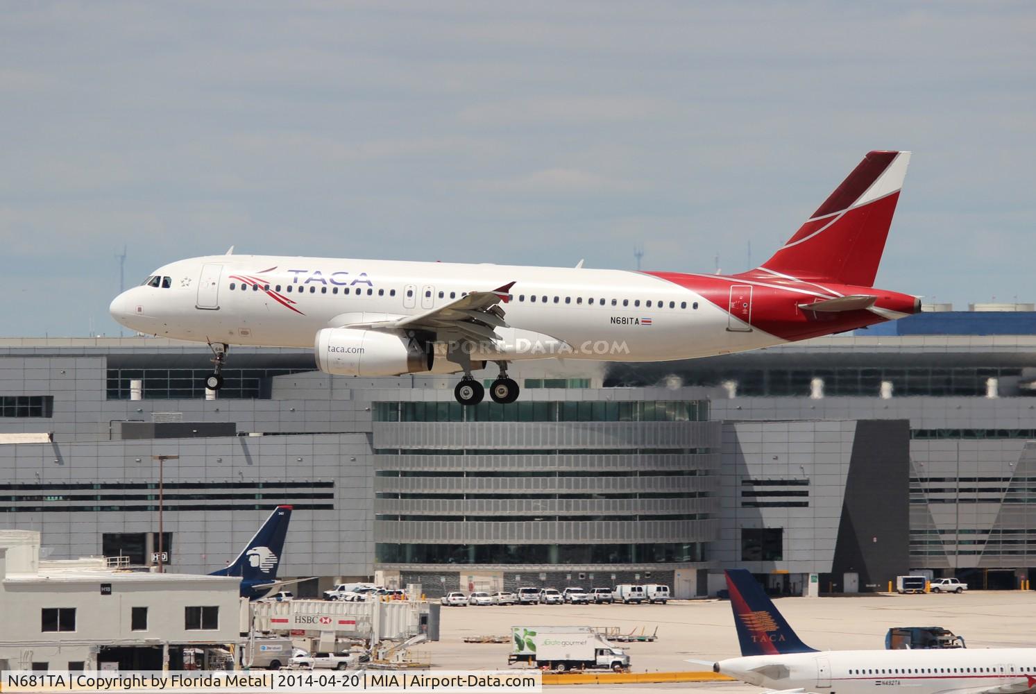 N681TA, 2008 Airbus A320-233 C/N 3577, Taca A320