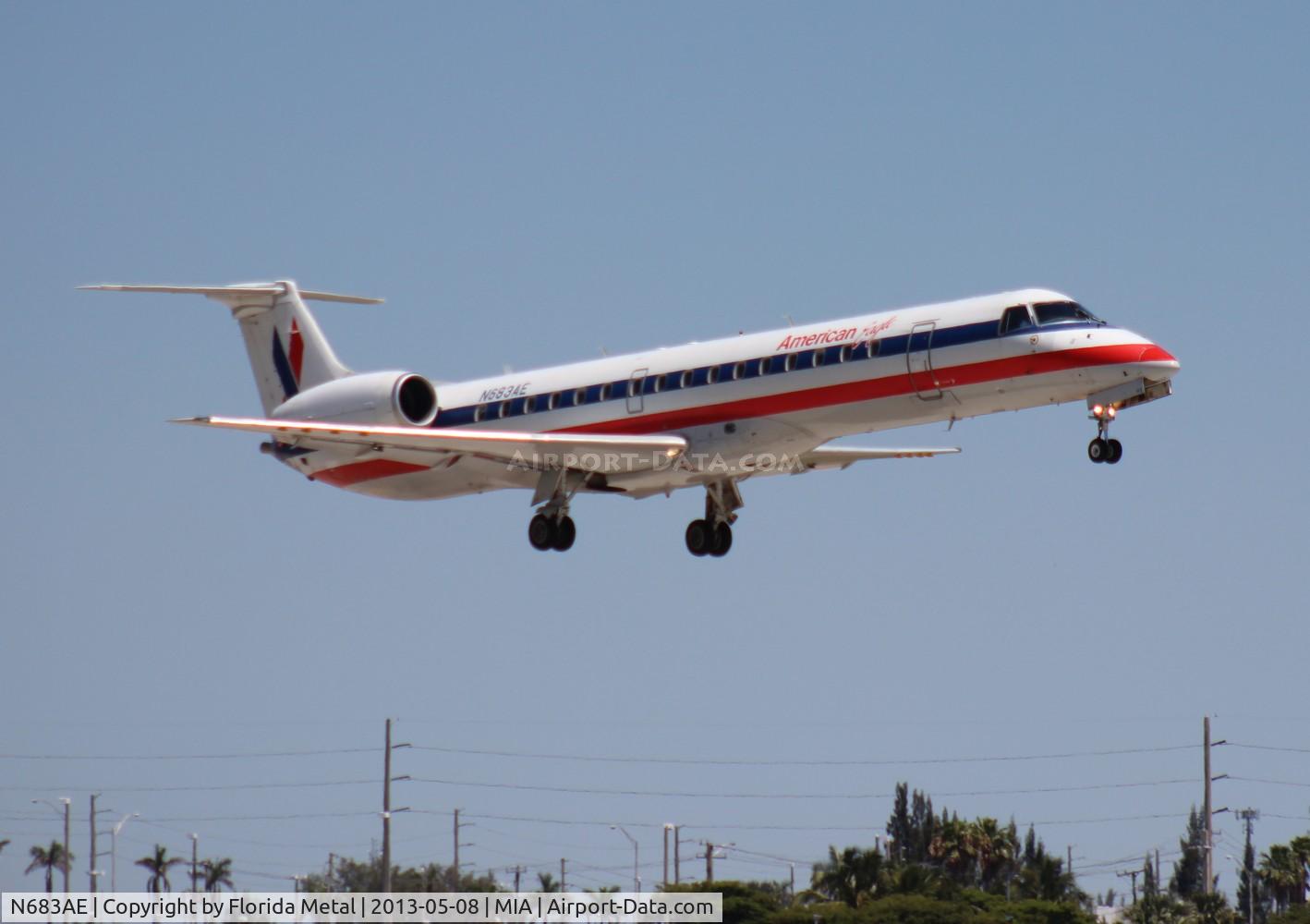 N683AE, 2004 Embraer ERJ-145LR (EMB-145LR) C/N 14500833, Eagle