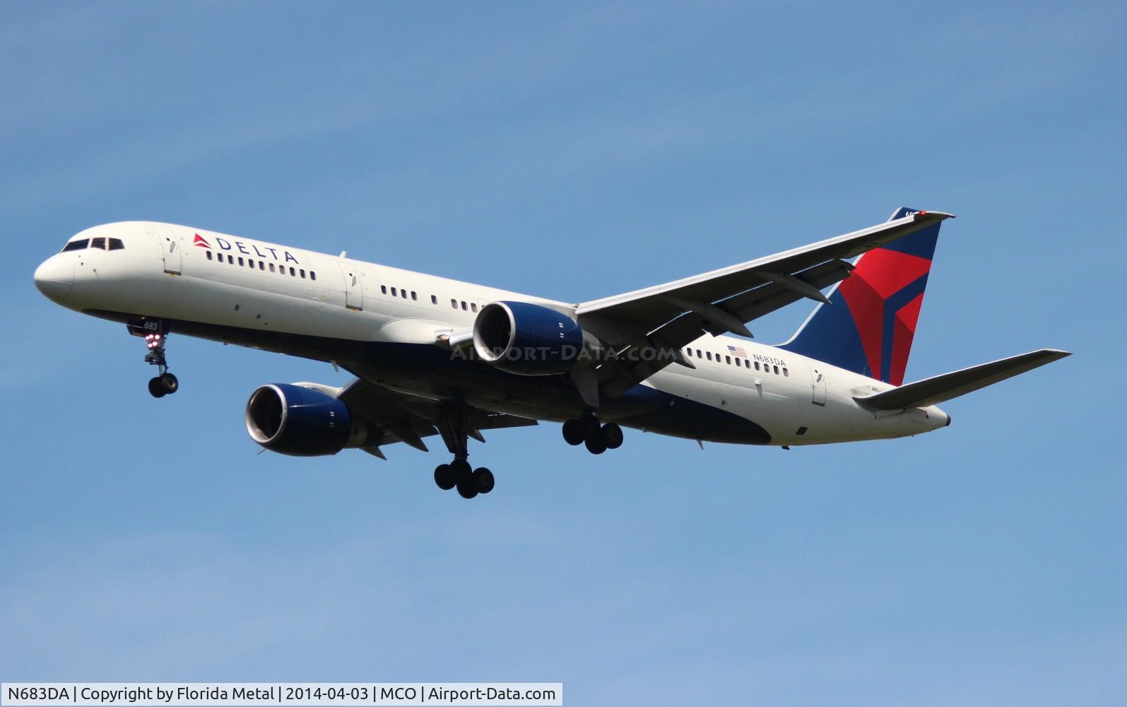 N683DA, 1993 Boeing 757-232 C/N 27103, Delta
