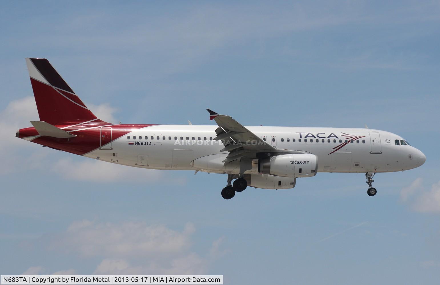 N683TA, 2011 Airbus A320-233 C/N 4906, Taca A320