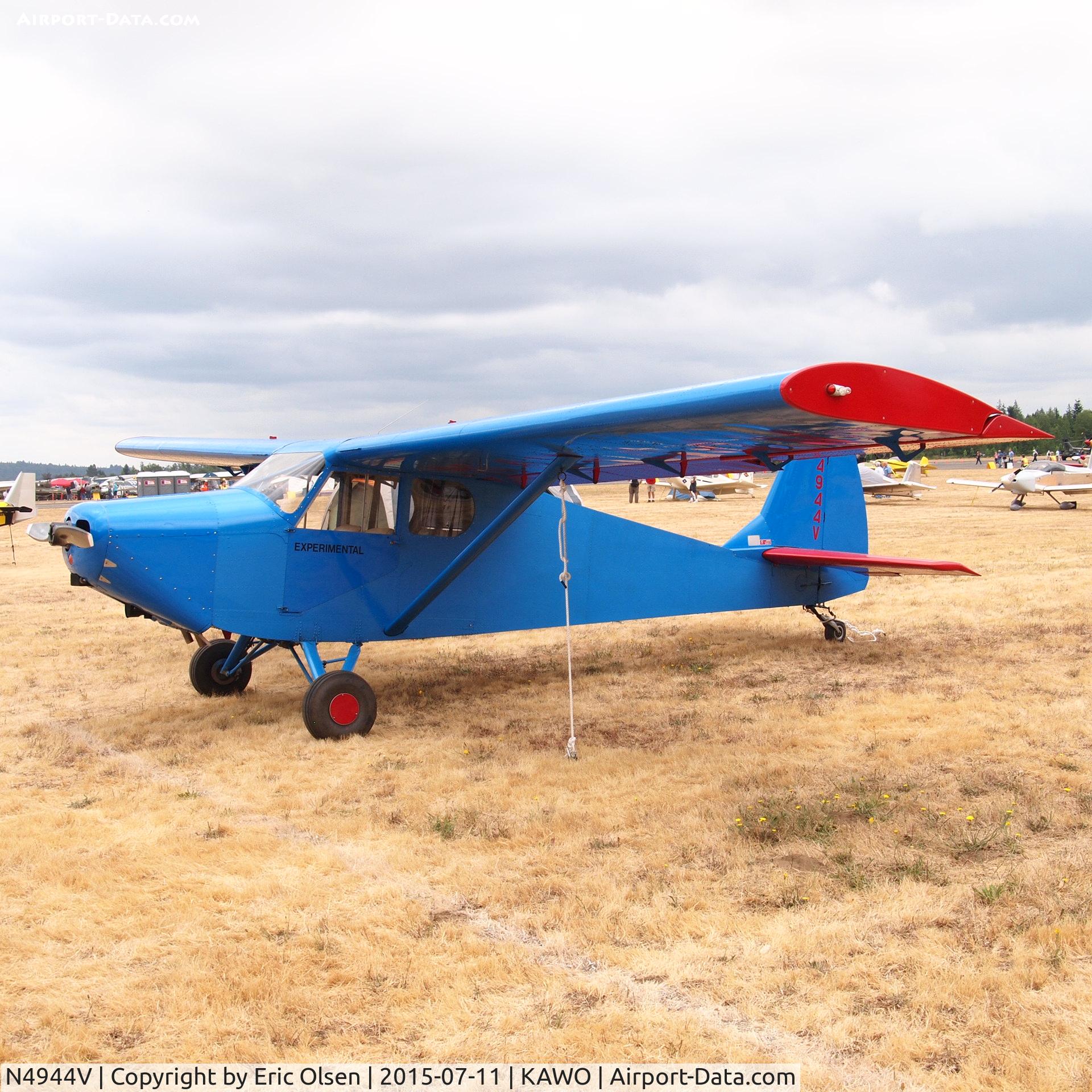 N4944V, 1955 Wickham Model A C/N 1, 1955 Wickham Model A at the 2015 Arlington Fly-In.