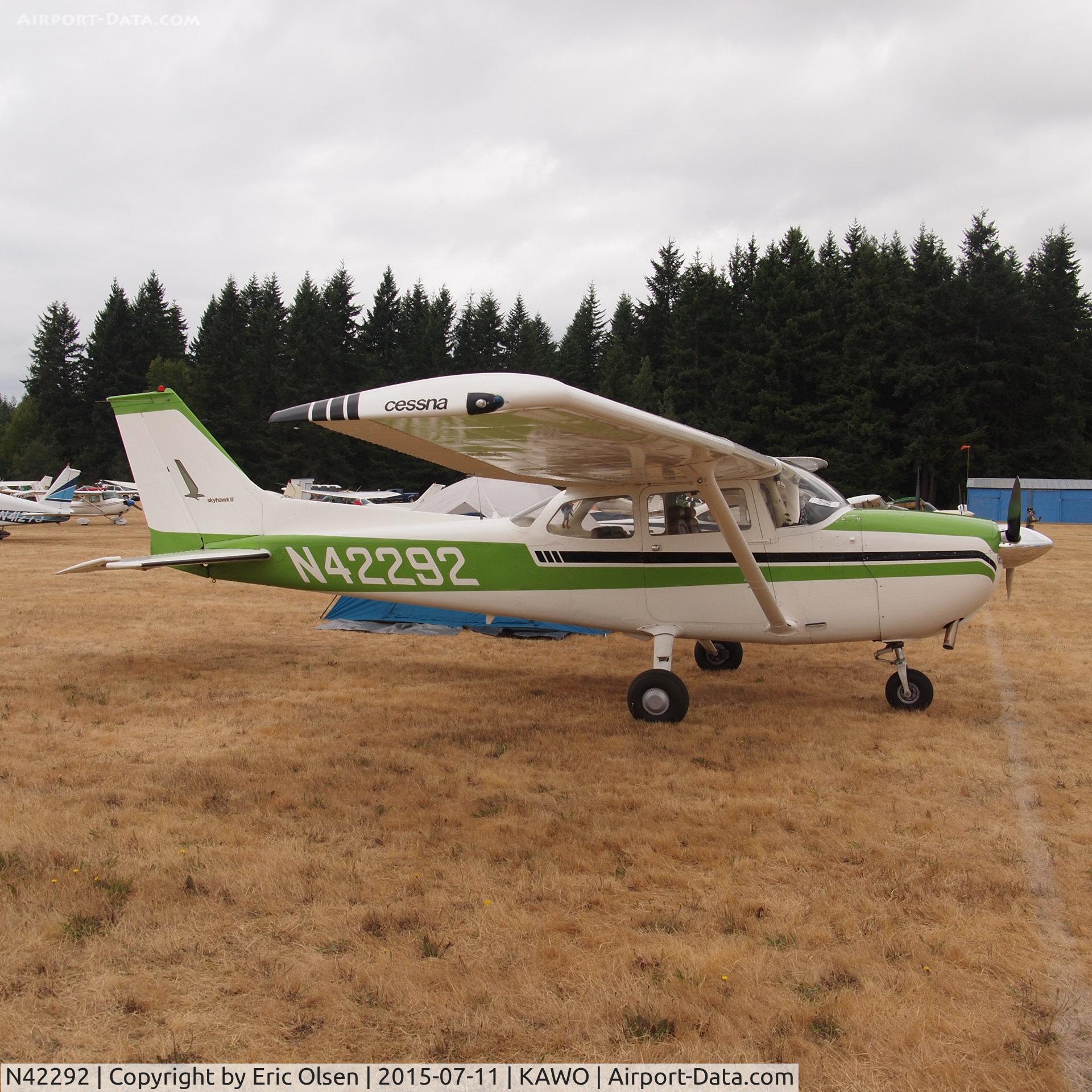 N42292, 1974 Cessna 172M C/N 17264168, 1974 Cessna 172M at the 2015 Arlington Fly-In.