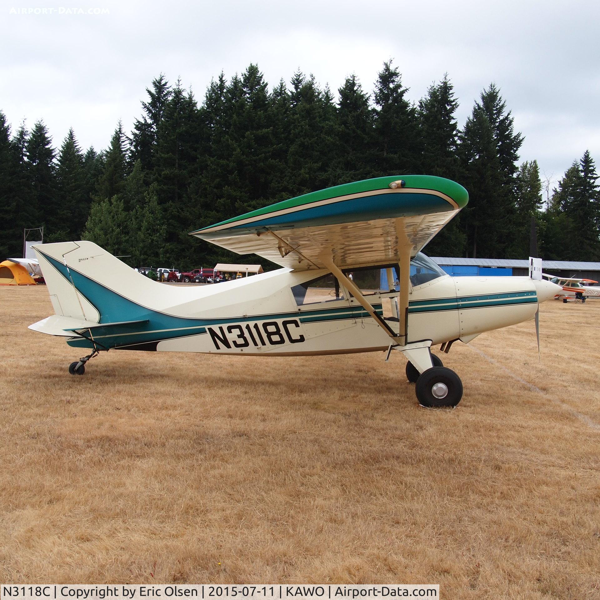 N3118C, 1995 Maule MX-7-180A Sportplane C/N 20034C, Maule MX-7-180A at the 2015 Arlington Fly-In.