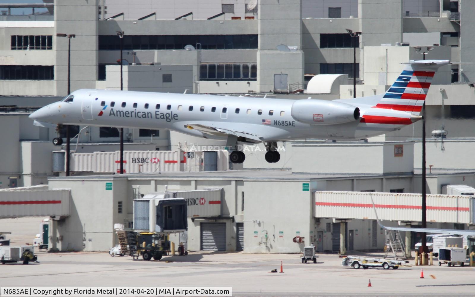 N685AE, 2004 Embraer ERJ-145LR (EMB-145LR) C/N 14500836, Eagle