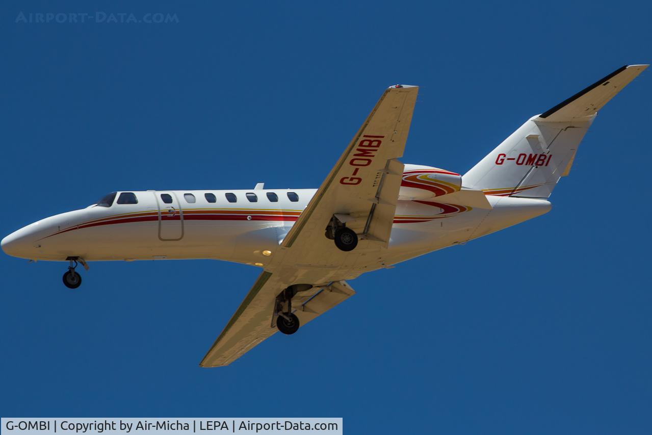 G-OMBI, 2007 Cessna 525B CitationJet CJ3 C/N 525B-0179, Private
