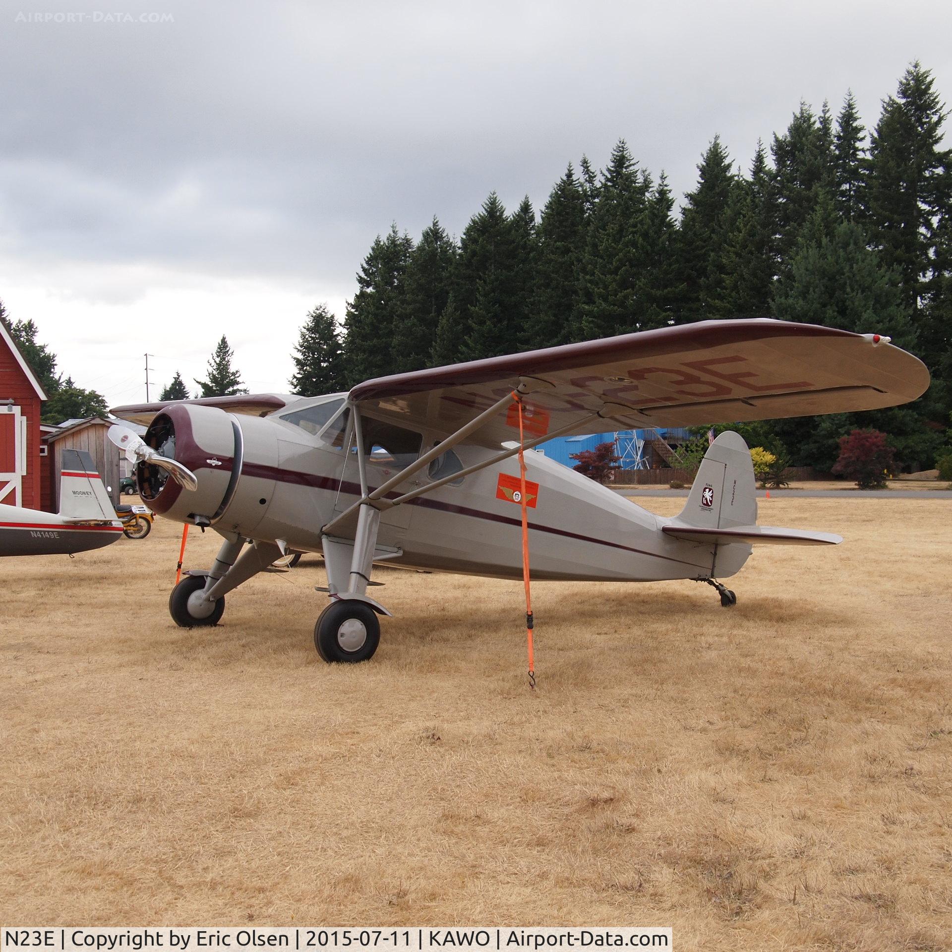 N23E, 1938 Fairchild 24 G C/N 2926, 1938 Fairchild at the 2015 Arlington Fly-In.