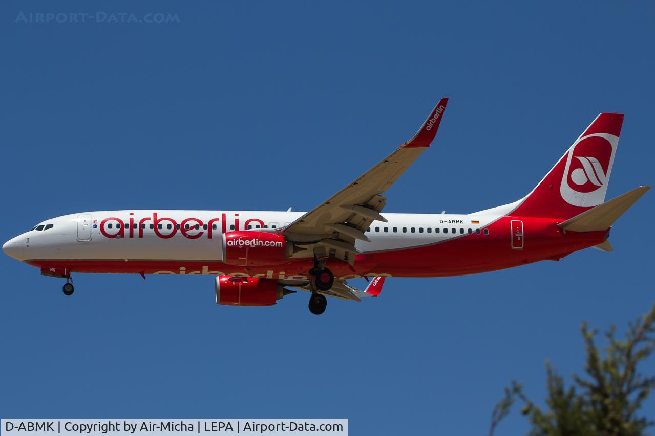 D-ABMK, 2012 Boeing 737-86J C/N 37772, Air Berlin
