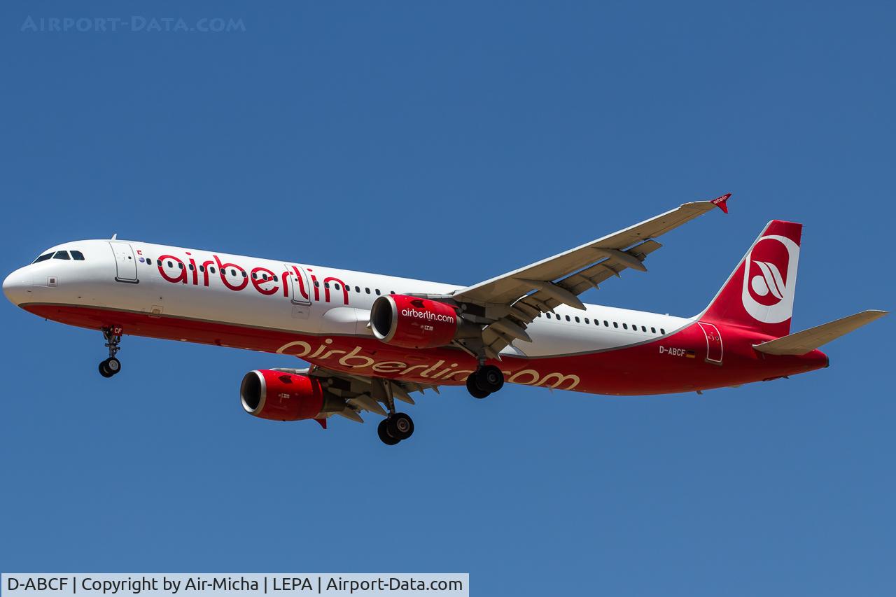 D-ABCF, 2003 Airbus A321-211 C/N 1966, Air Berlin