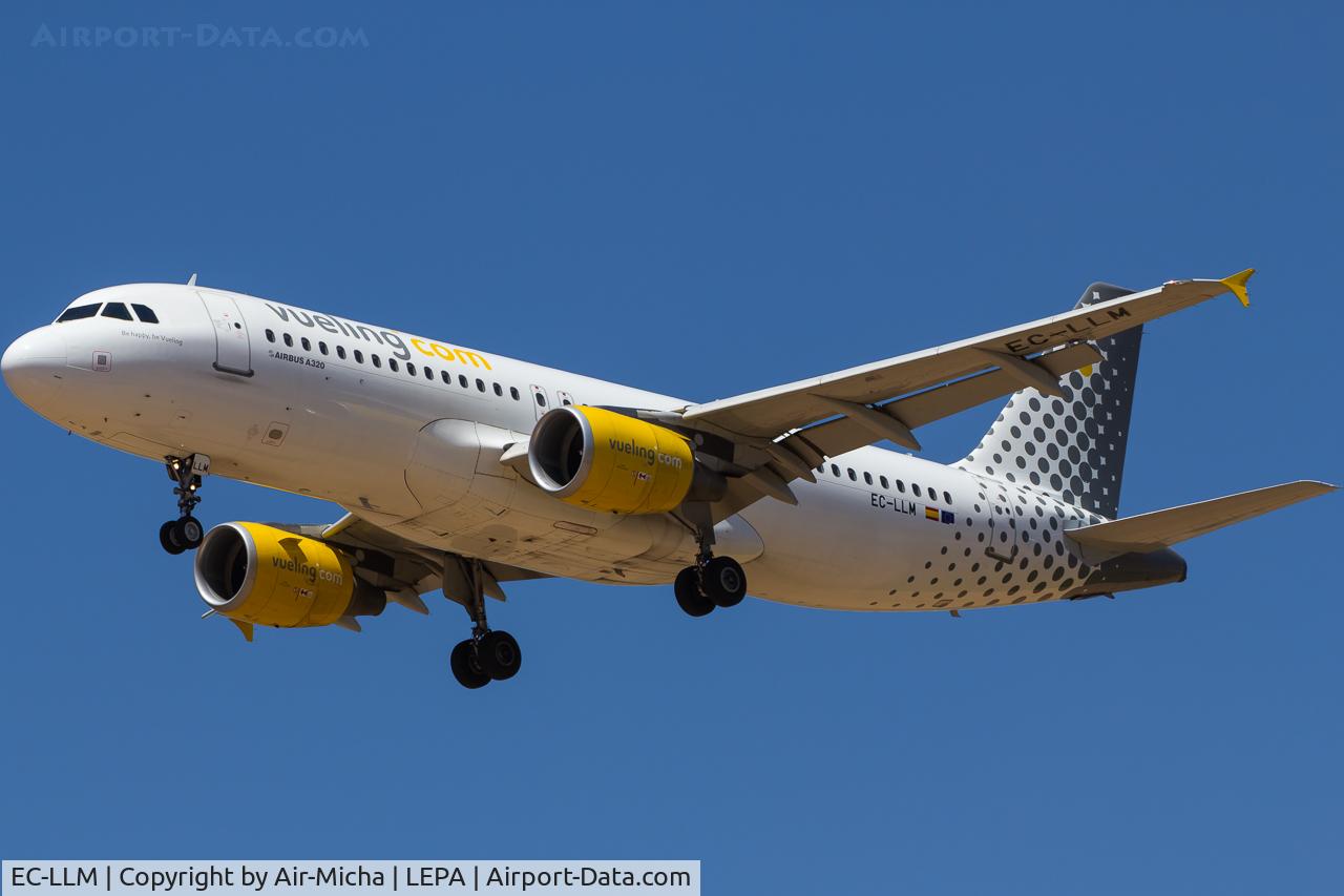 EC-LLM, 2011 Airbus A320-214 C/N 4681, Vueling Airlines