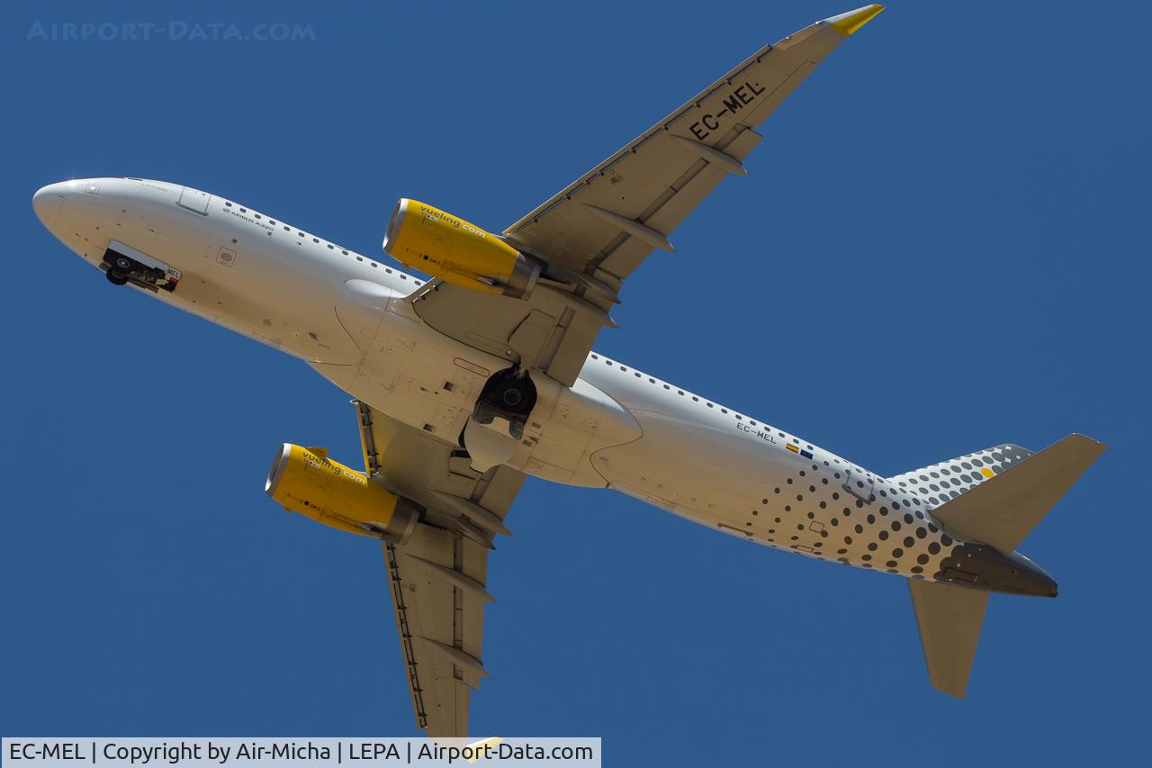 EC-MEL, 2015 Airbus A320-232 C/N 6450, Vueling Airlines