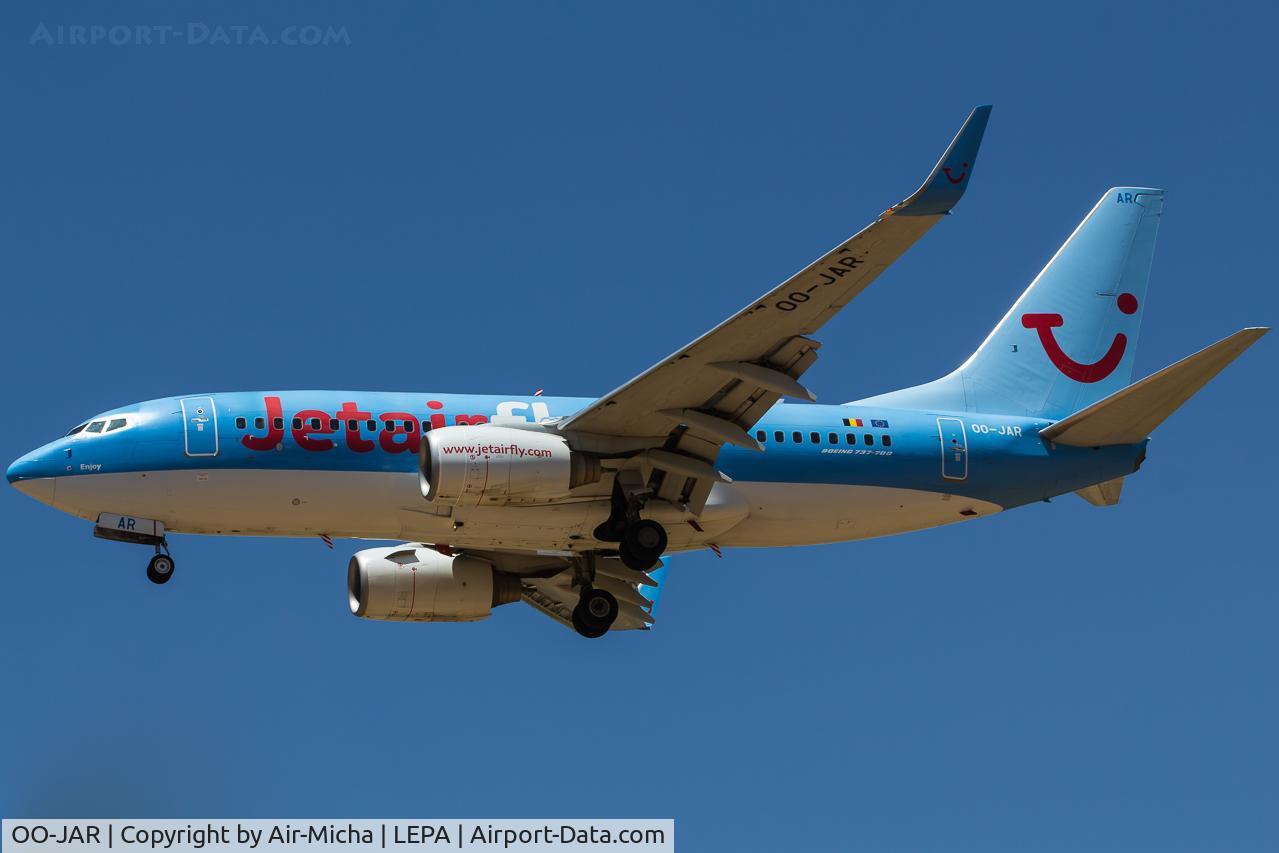 OO-JAR, 2009 Boeing 737-7K5 C/N 35150, Jetairfly