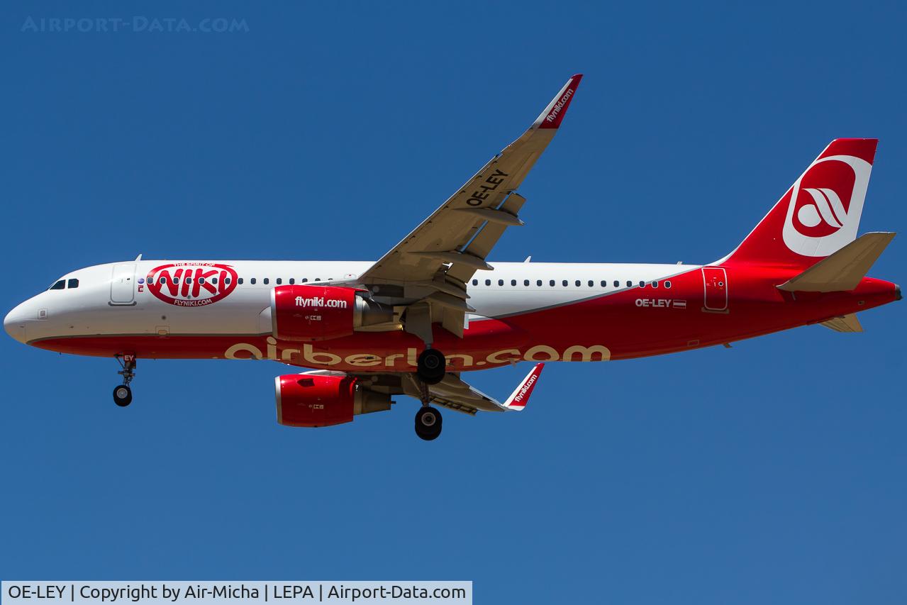 OE-LEY, 2013 Airbus A320-214 C/N 5648, Niki Fly