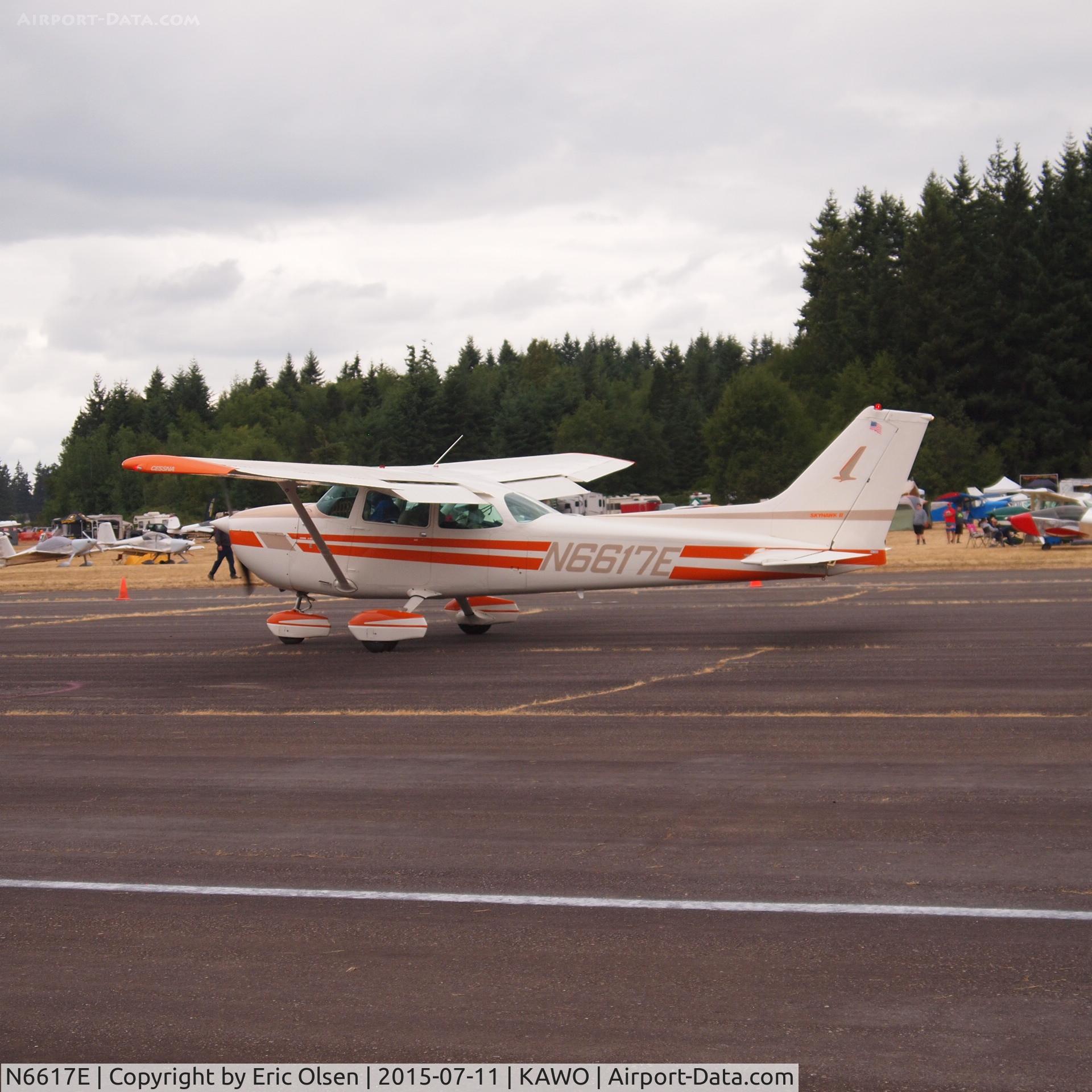 N6617E, 1978 Cessna 172N C/N 17272045, 1978 Cessna 172N at the 2015 Arlington Fly-In.