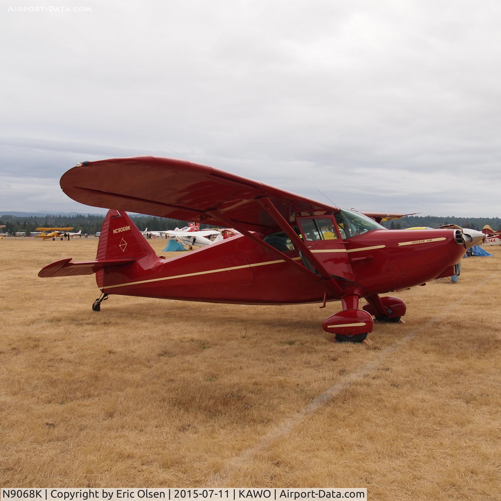 N9068K, 1947 Stinson 108-1 Voyager C/N 108-2068, 1947 Stinson at the 2015 Arlington Fly-In.