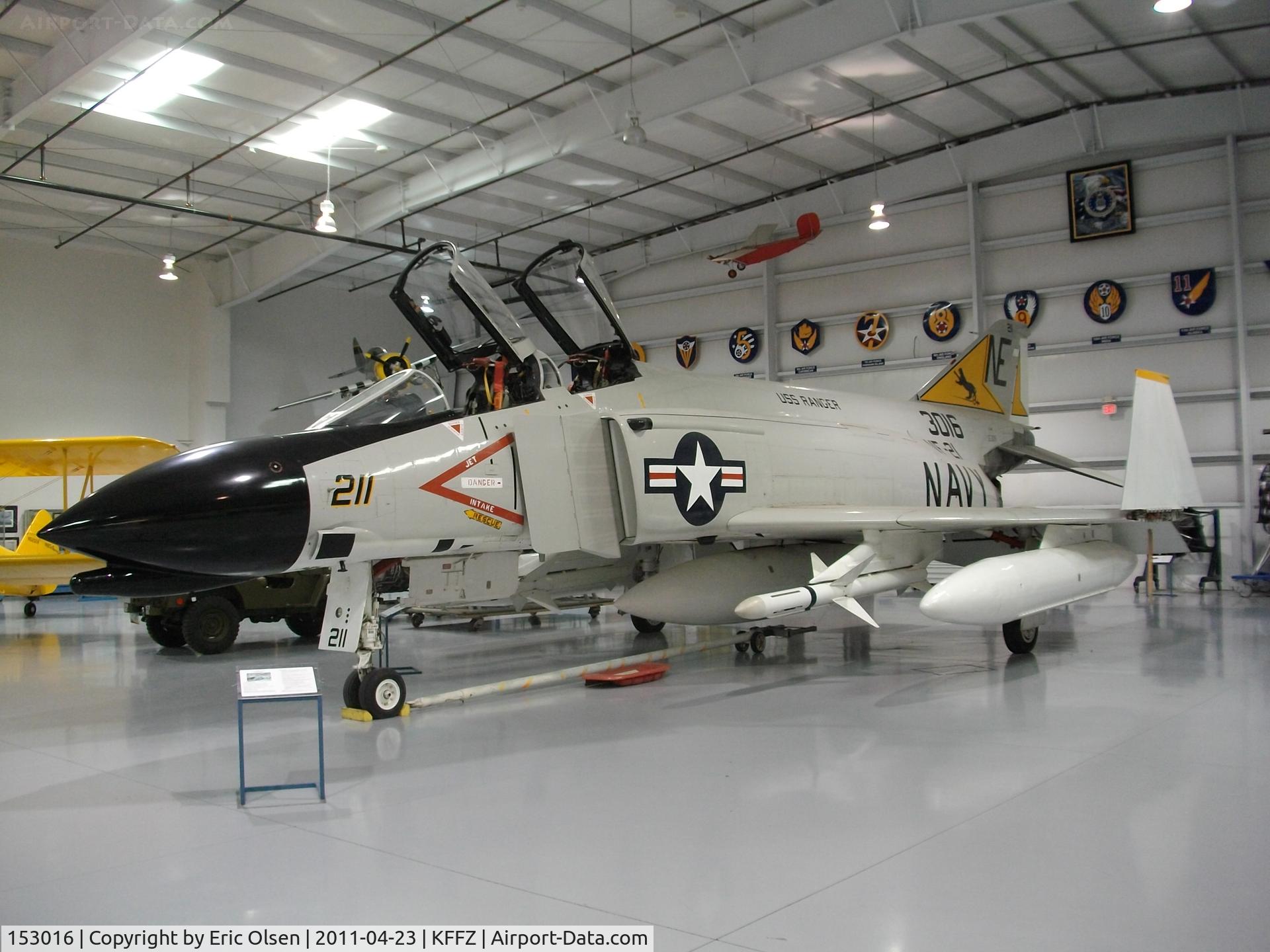 153016, McDonnell F-4N Phantom II C/N 1496, McDonnell F-4N Phantom II at the Commemorative Air Force Arizona Wing.