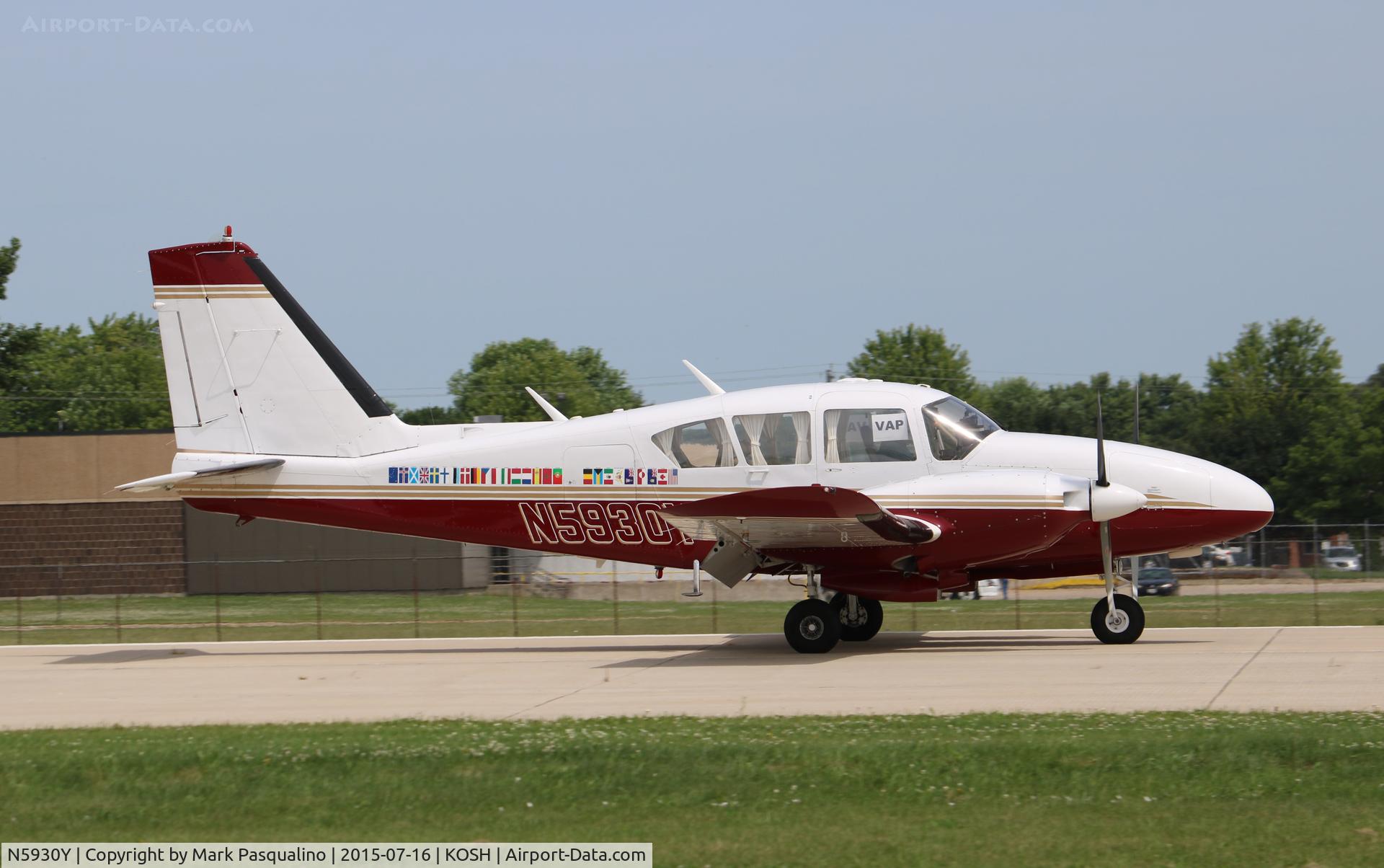 N5930Y, 1965 Piper PA-23-250 Aztec C/N 27-3091, Piper PA-23-250