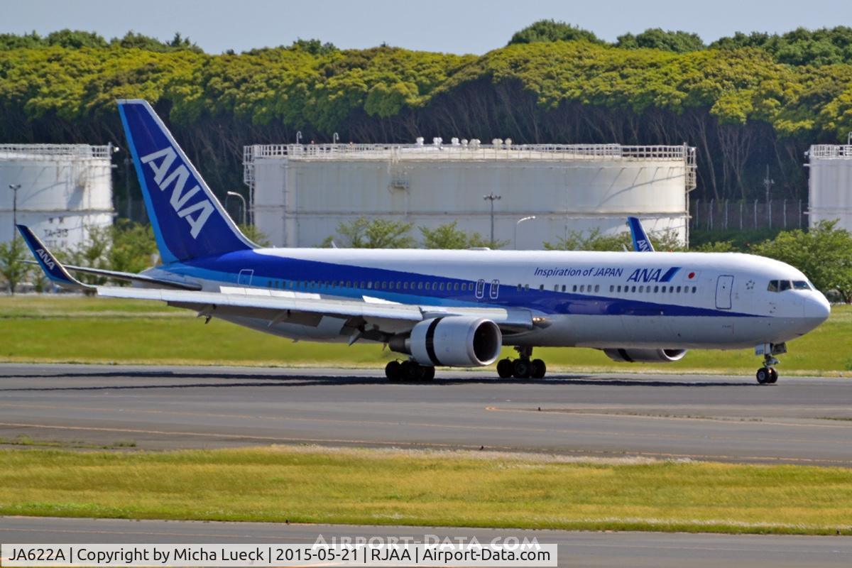 JA622A, 2011 Boeing 767-381/ER C/N 40567, At Narita