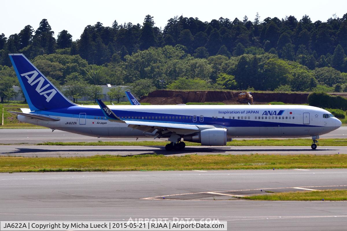 JA622A, 2011 Boeing 767-381/ER C/N 40567, At Narita
