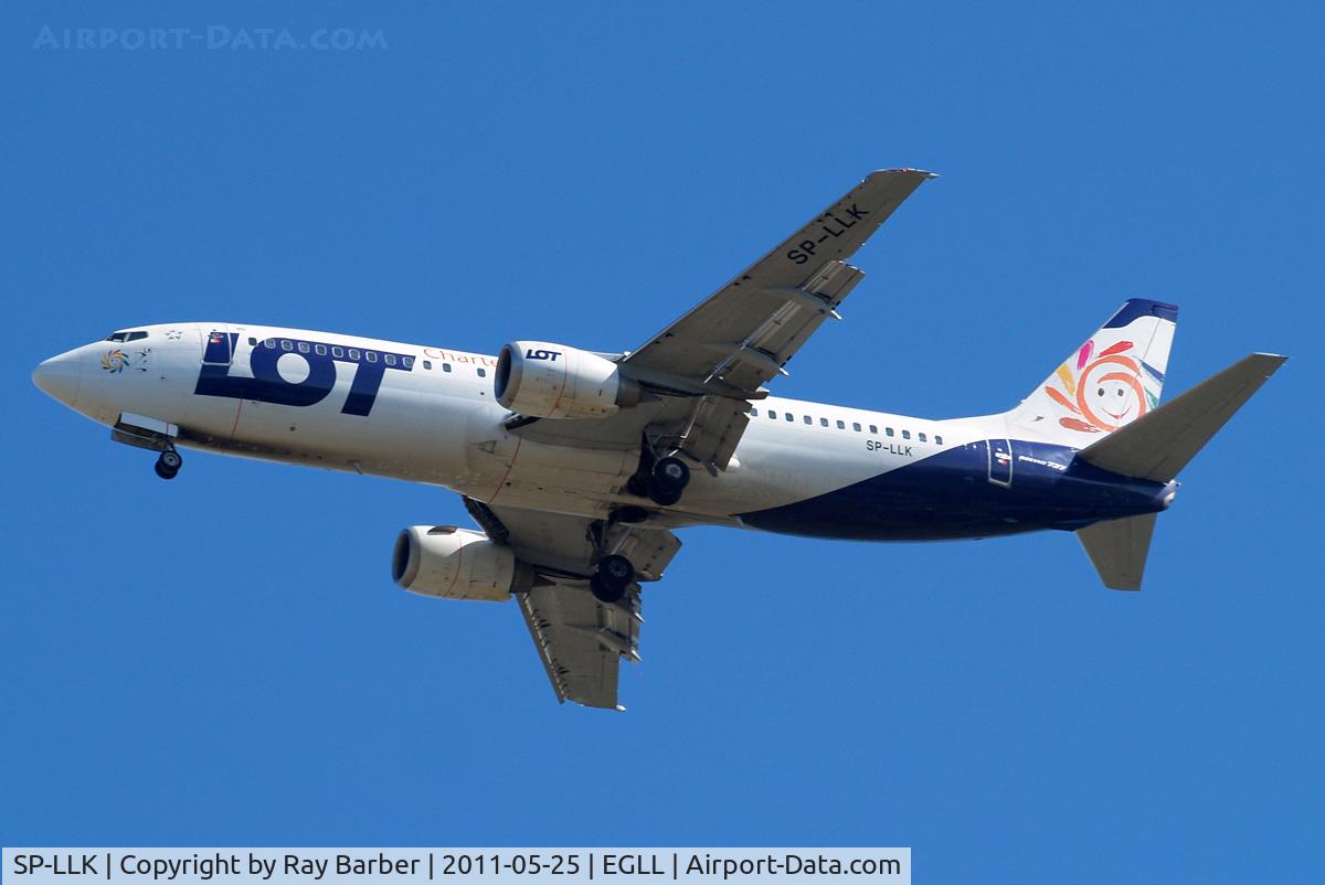 SP-LLK, 1993 Boeing 737-4Q8 C/N 25740, Boeing 737-4Q8 [25740] (LOT Charters) Home~G 25/05/2011